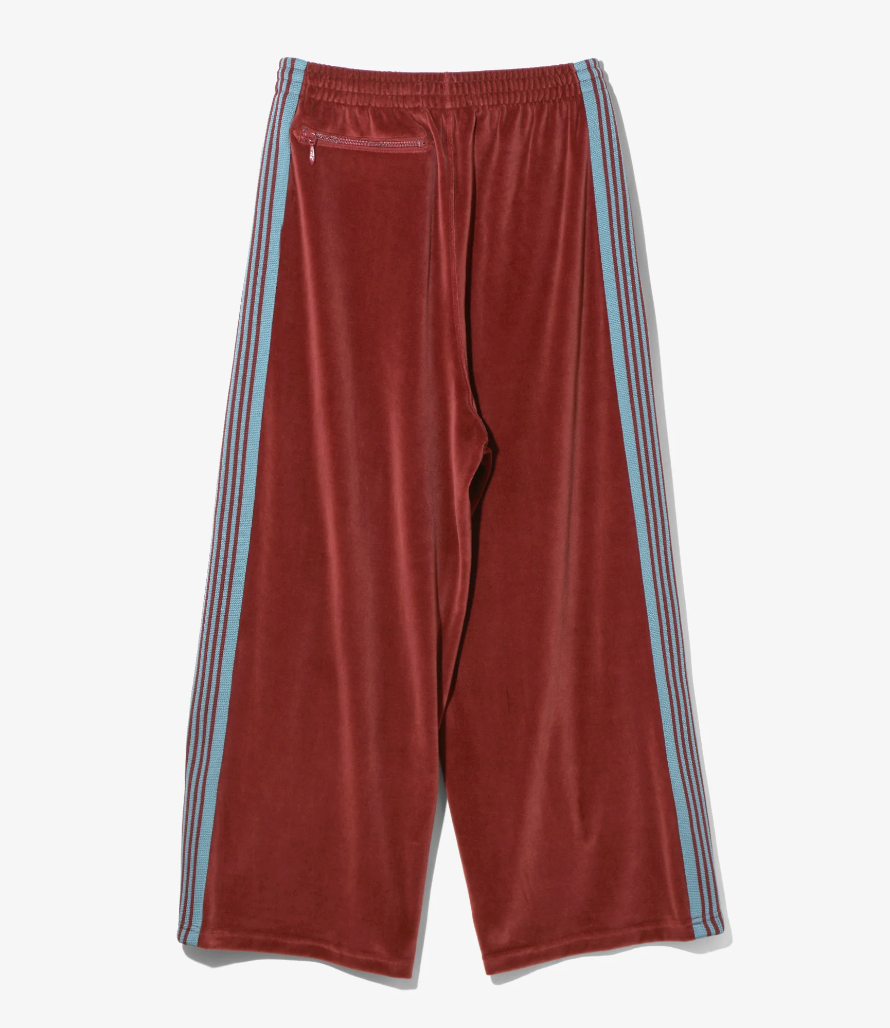 Nepenthes Special - Women's H.D. Track Pant - Burgundy - C/PE Velour - Image 5