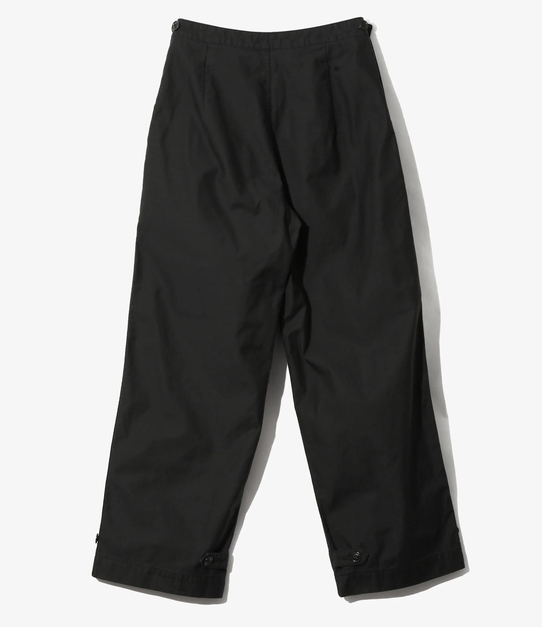 Women's Marine Pant - Black - Reversed Sateen - Image 3