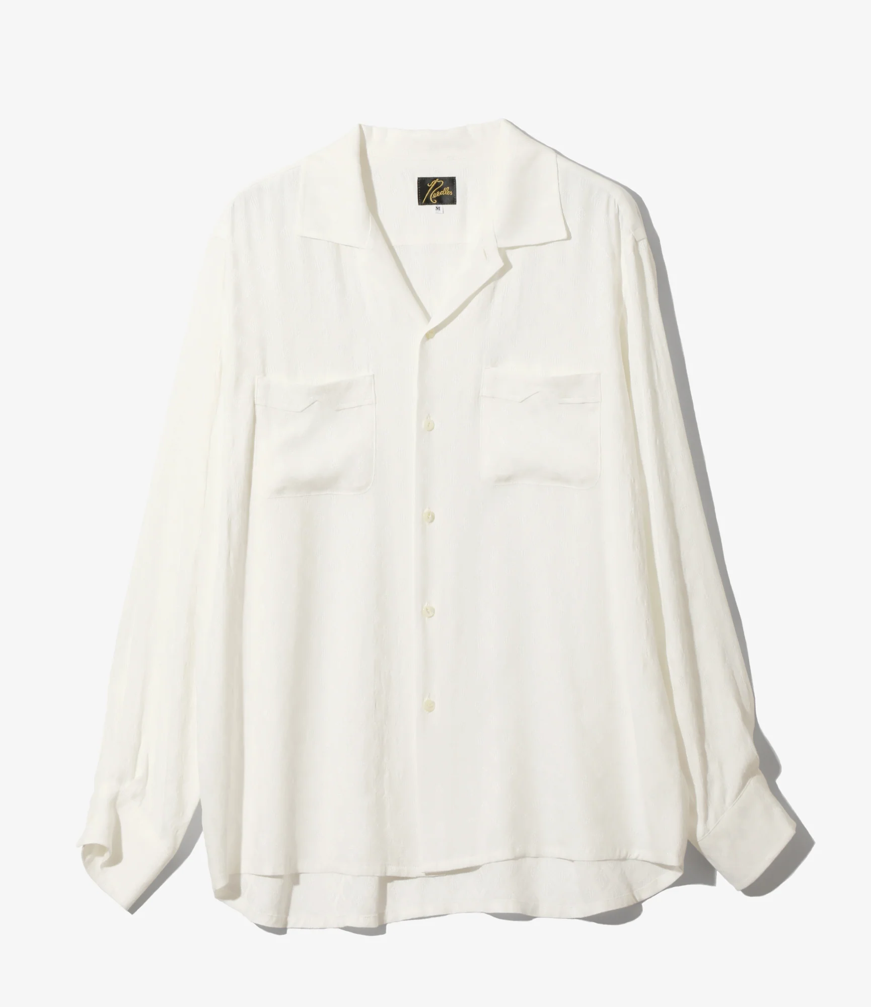 Women's One-up Shirt - Off White - Diamond Mesh Jacquard