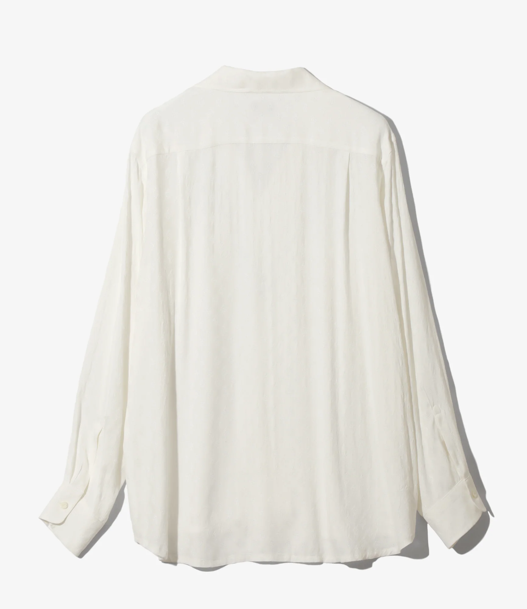 Women's One-up Shirt - Off White - Diamond Mesh Jacquard - Image 3
