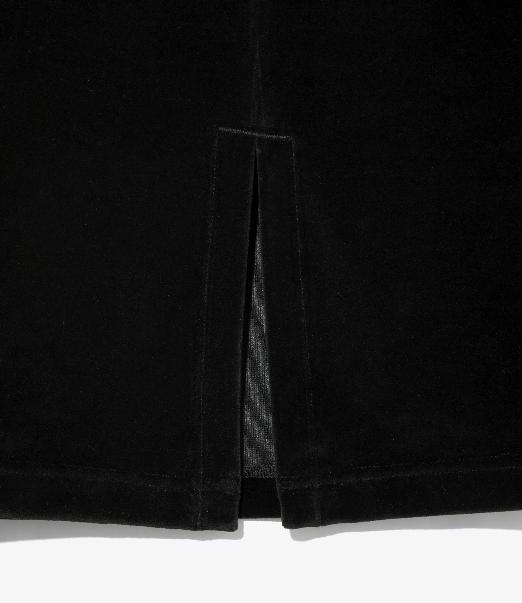 Nepenthes Special - Women's Pencil Skirt - Black - C/PE Velour - Image 6