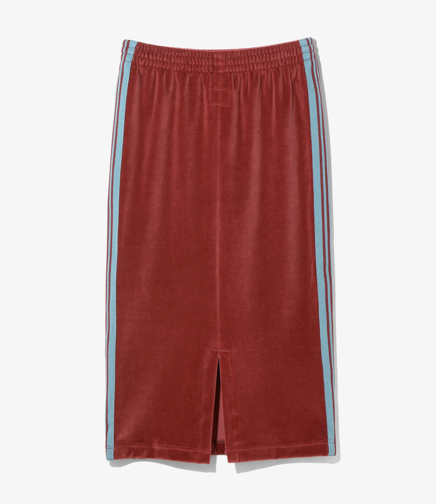 Nepenthes Special - Women's Pencil Skirt - Burgundy - C/PE Velour - Image 5