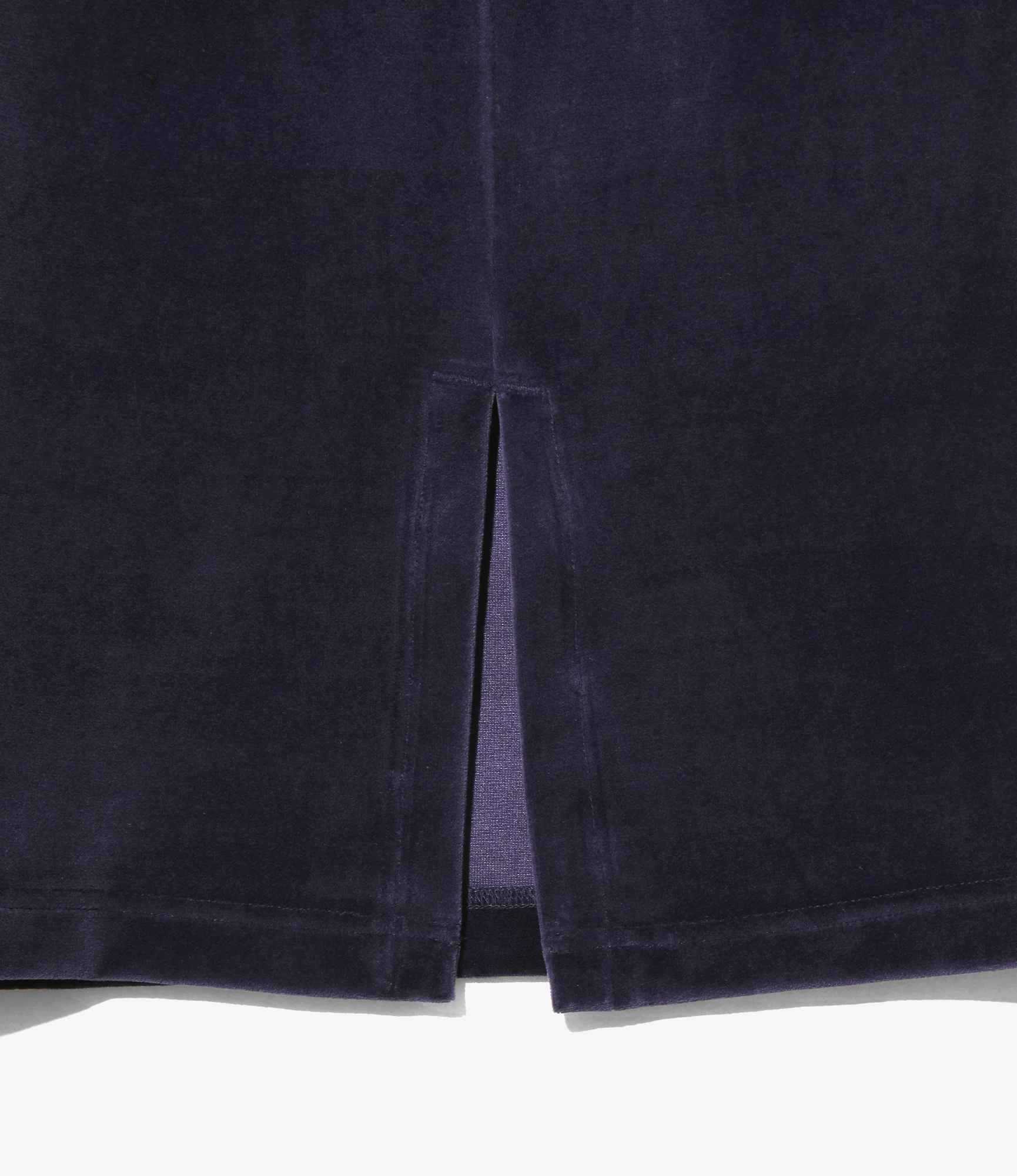 Nepenthes Special - Women's Pencil Skirt - Navy - C/PE Velour - Image 6