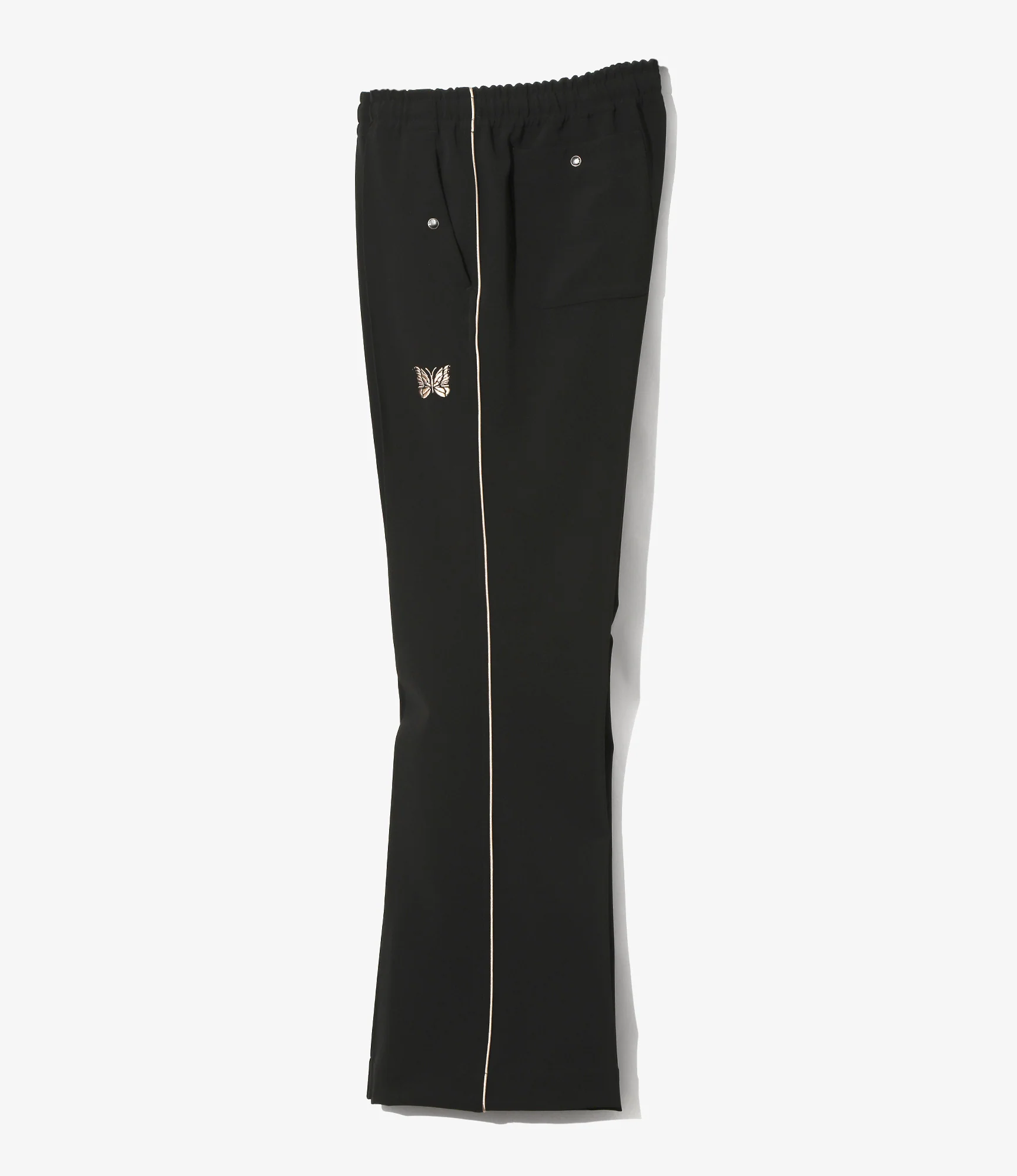 Women's Piping Cowboy Pant - Black - Poly Double Cloth - Image 4