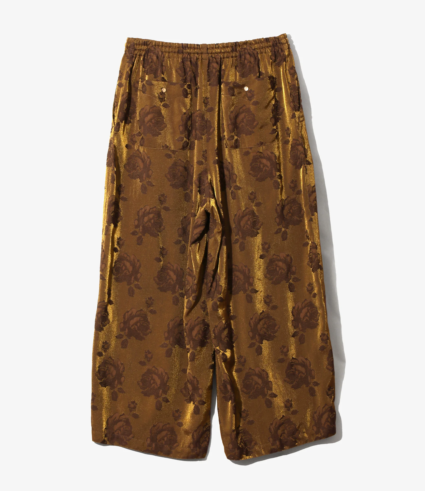 Women's String Cowboy H.D. Pant - Brown - Rose Jacquard - Image 4