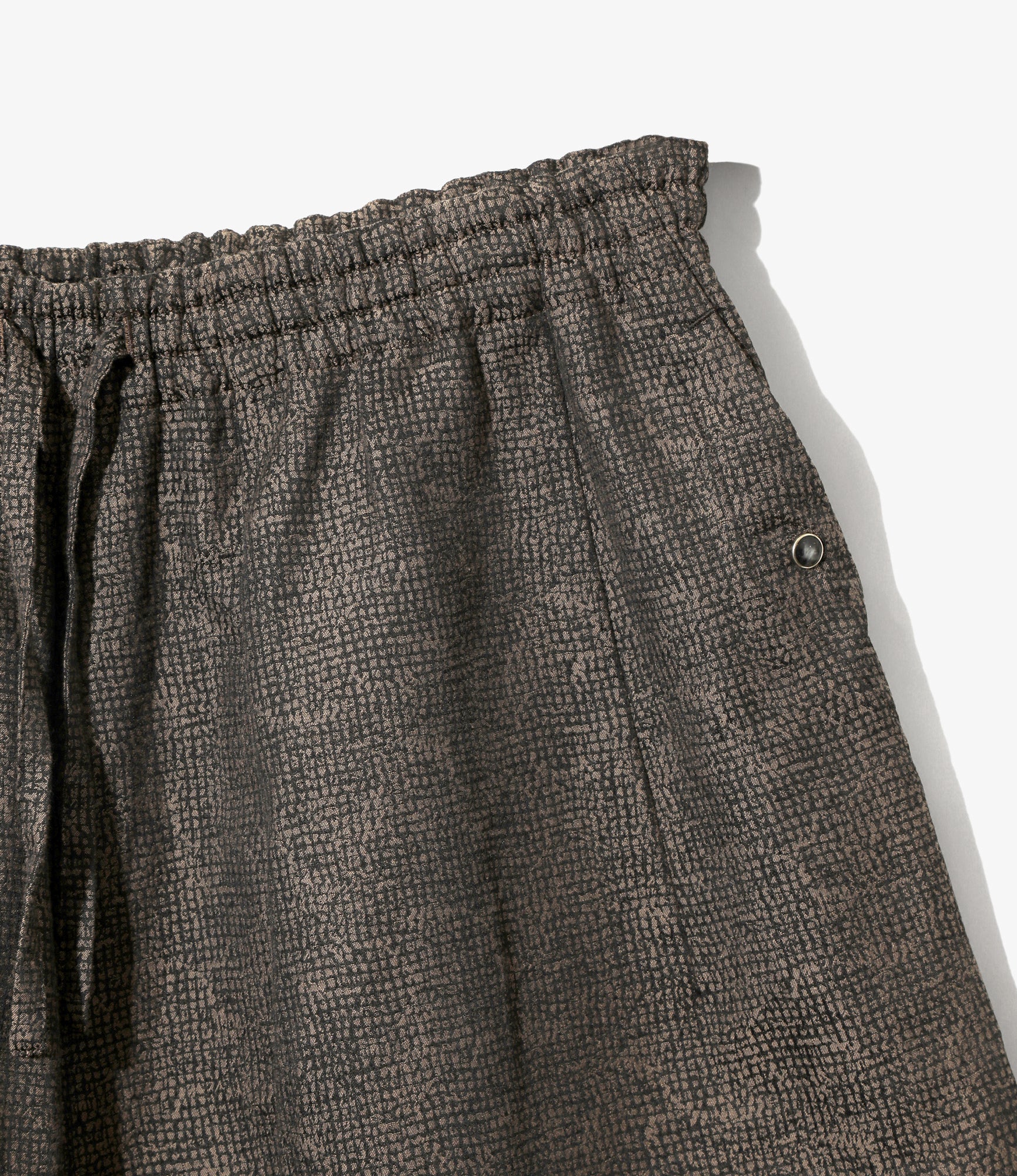 Women's String Cowboy H.D. Short - Brown - Micro Shadow Plaid - Image 2
