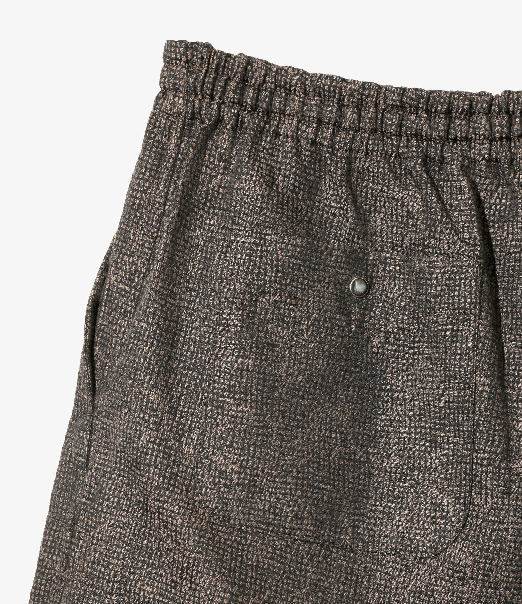 Women's String Cowboy H.D. Short - Brown - Micro Shadow Plaid - Image 4