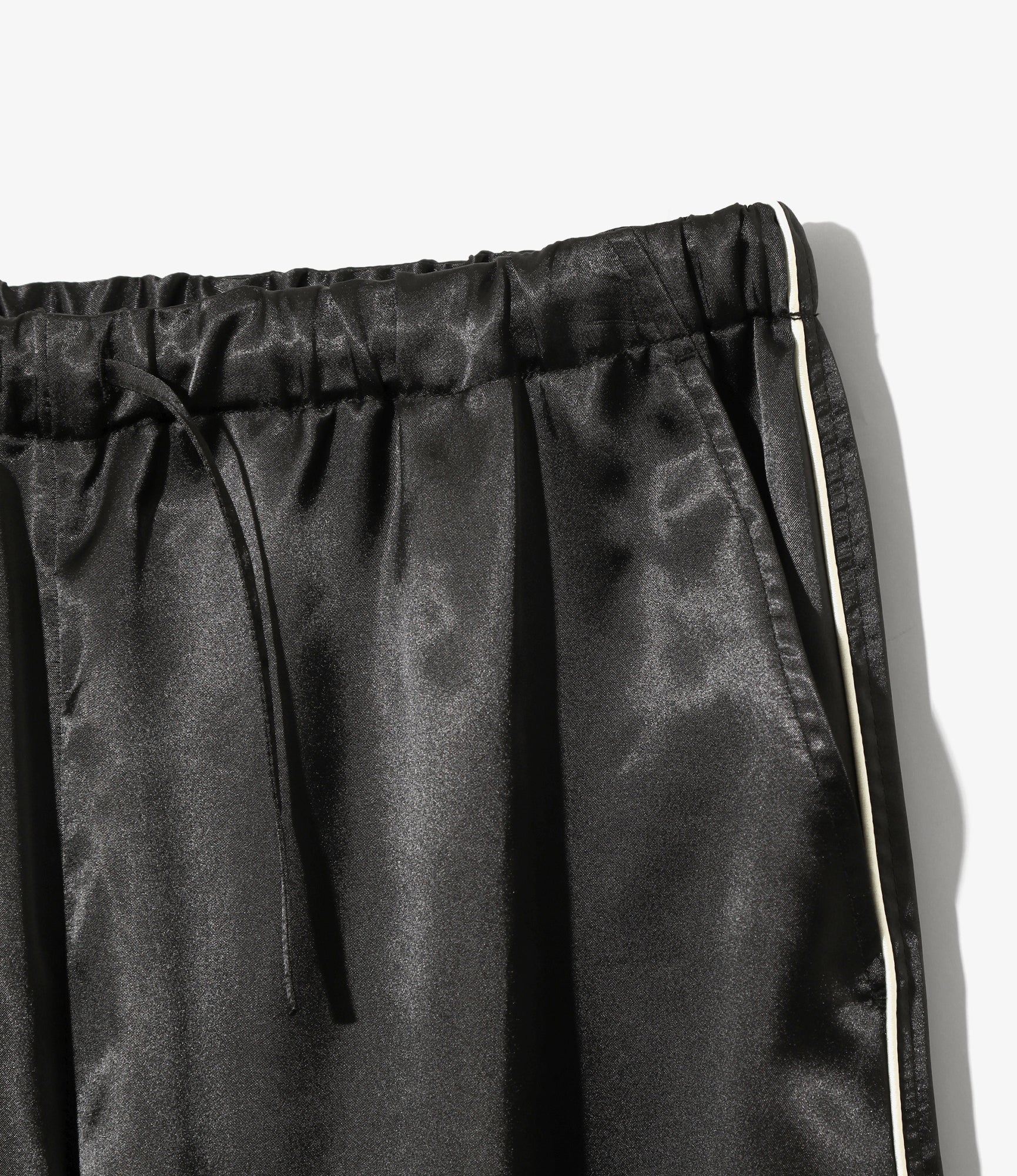 Women's String Easy Pant - Black - Poly Sateen - Image 2