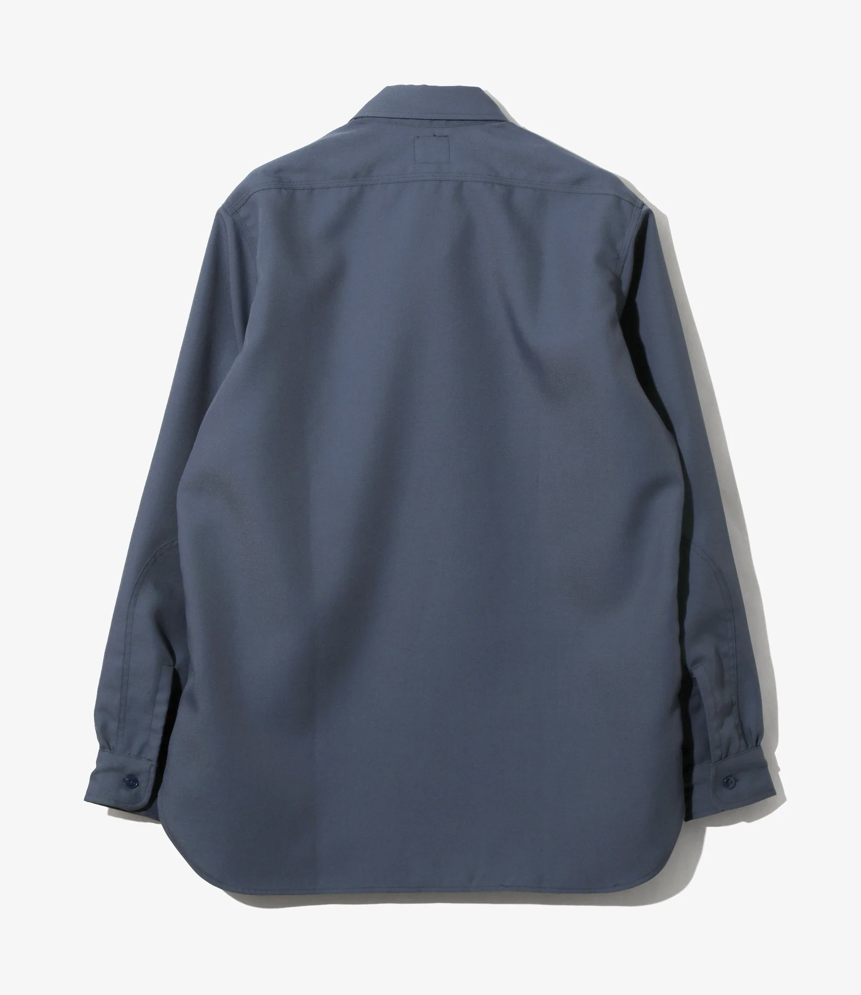 Work Shirt - Blue - PE/W Gabardine - Image 3
