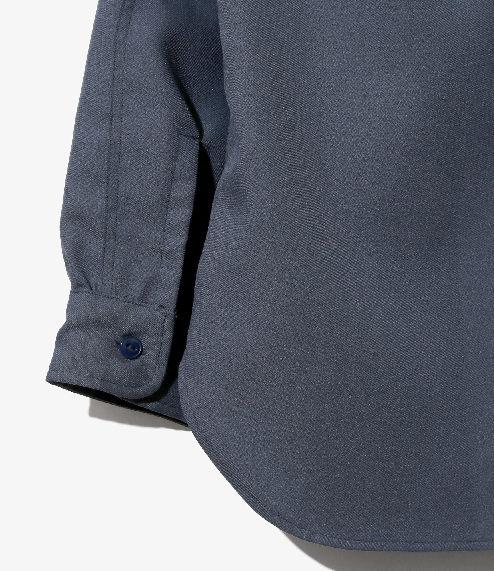 Work Shirt - Blue - PE/W Gabardine - Image 4