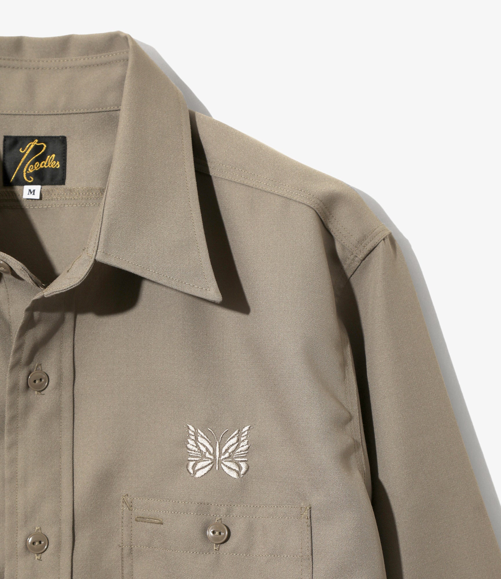 Work Shirt - Greige - PE/W Gabardine - Image 2