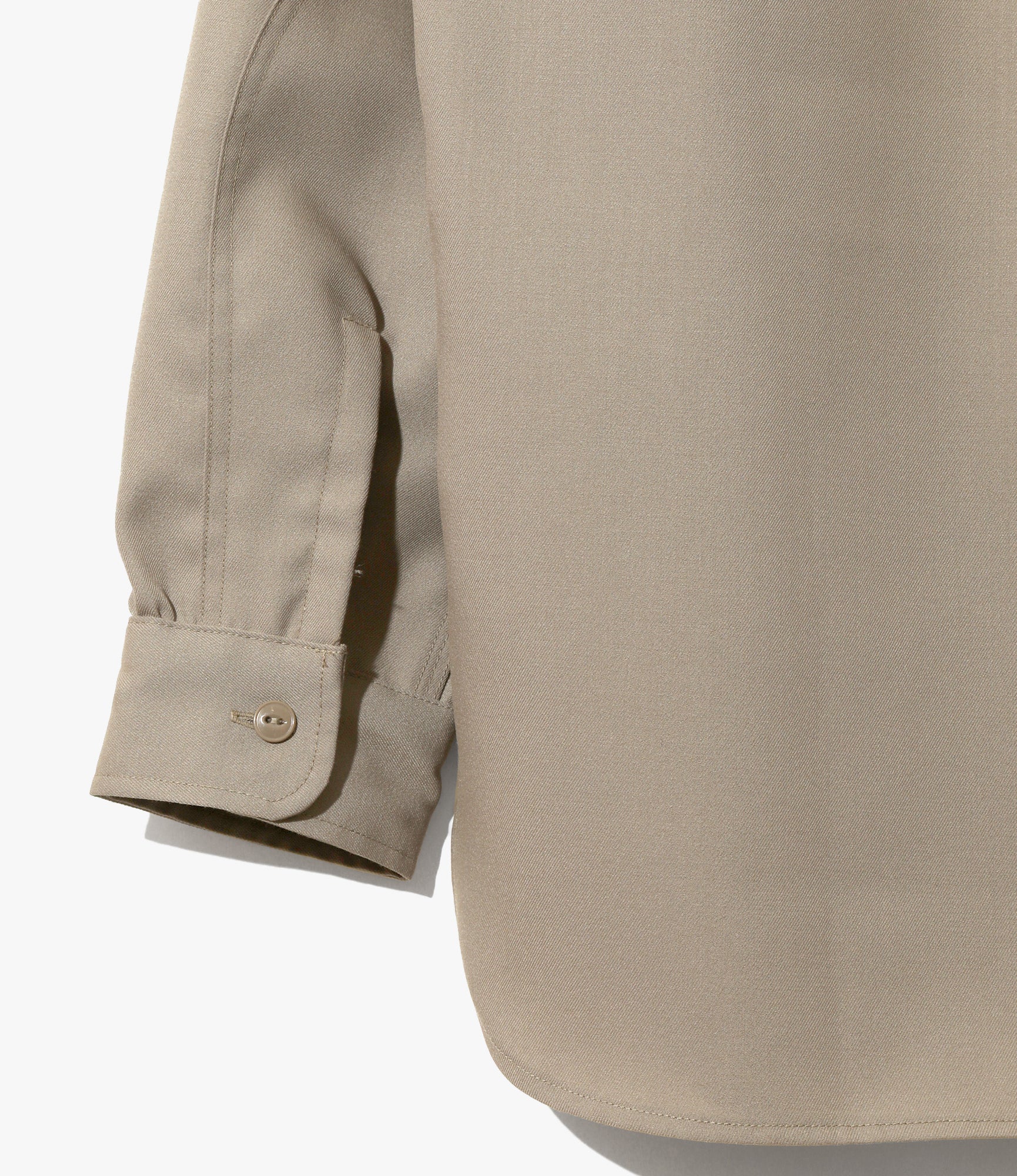 Work Shirt - Greige - PE/W Gabardine - Image 4