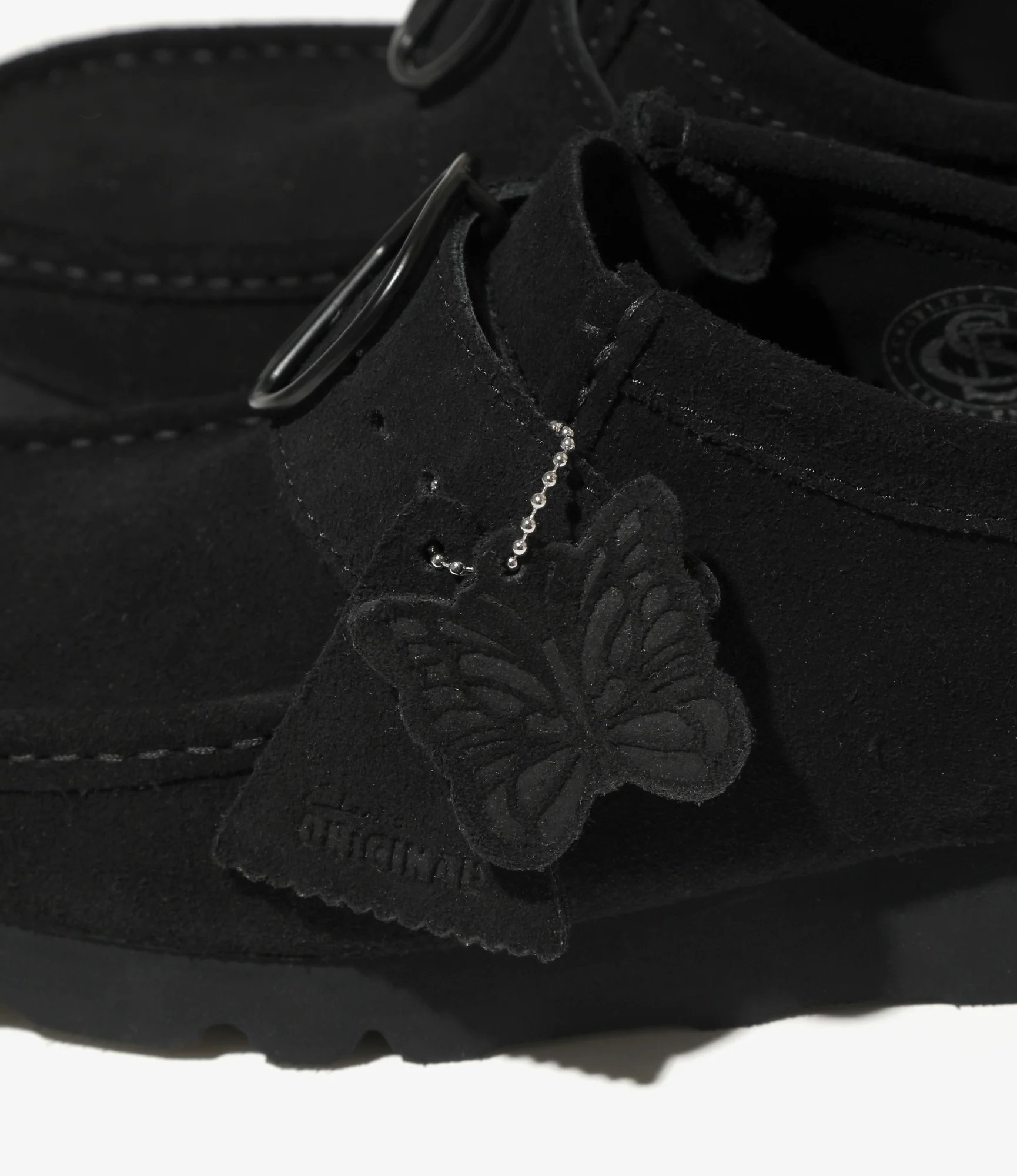 Needles x Clarks - Wallabee Strap Boots - Black - Image 9