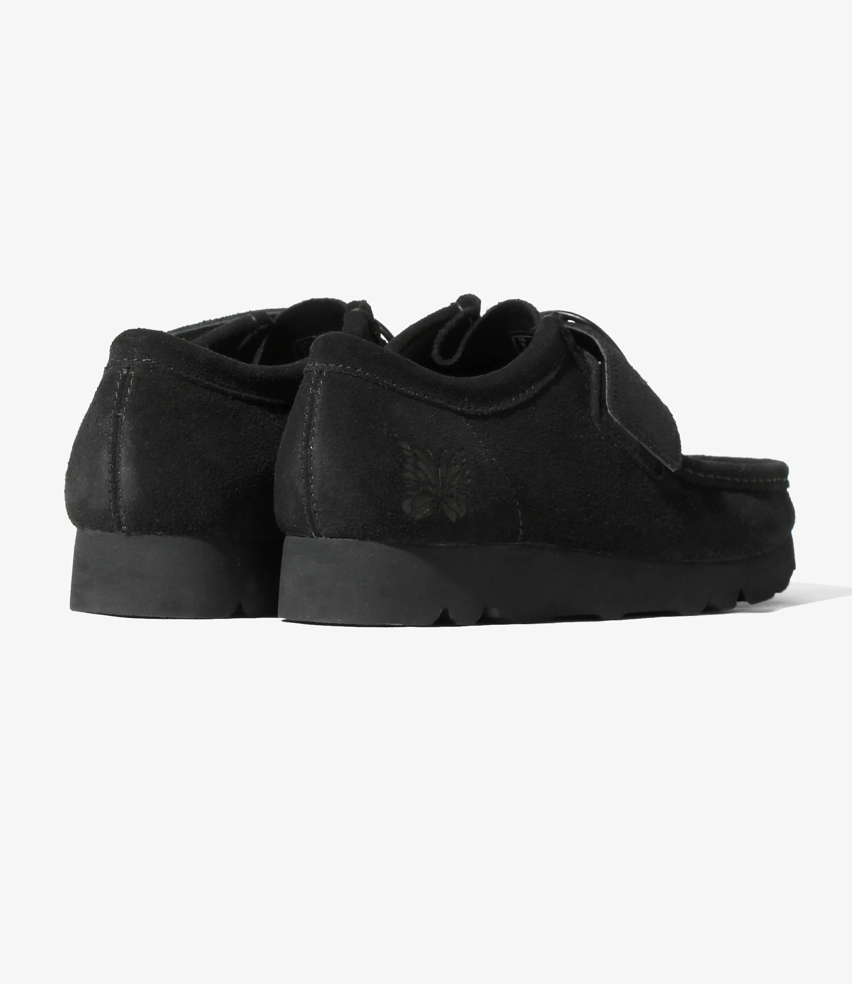 Needles x Clarks - Wallabee Strap Low - Black - Image 5