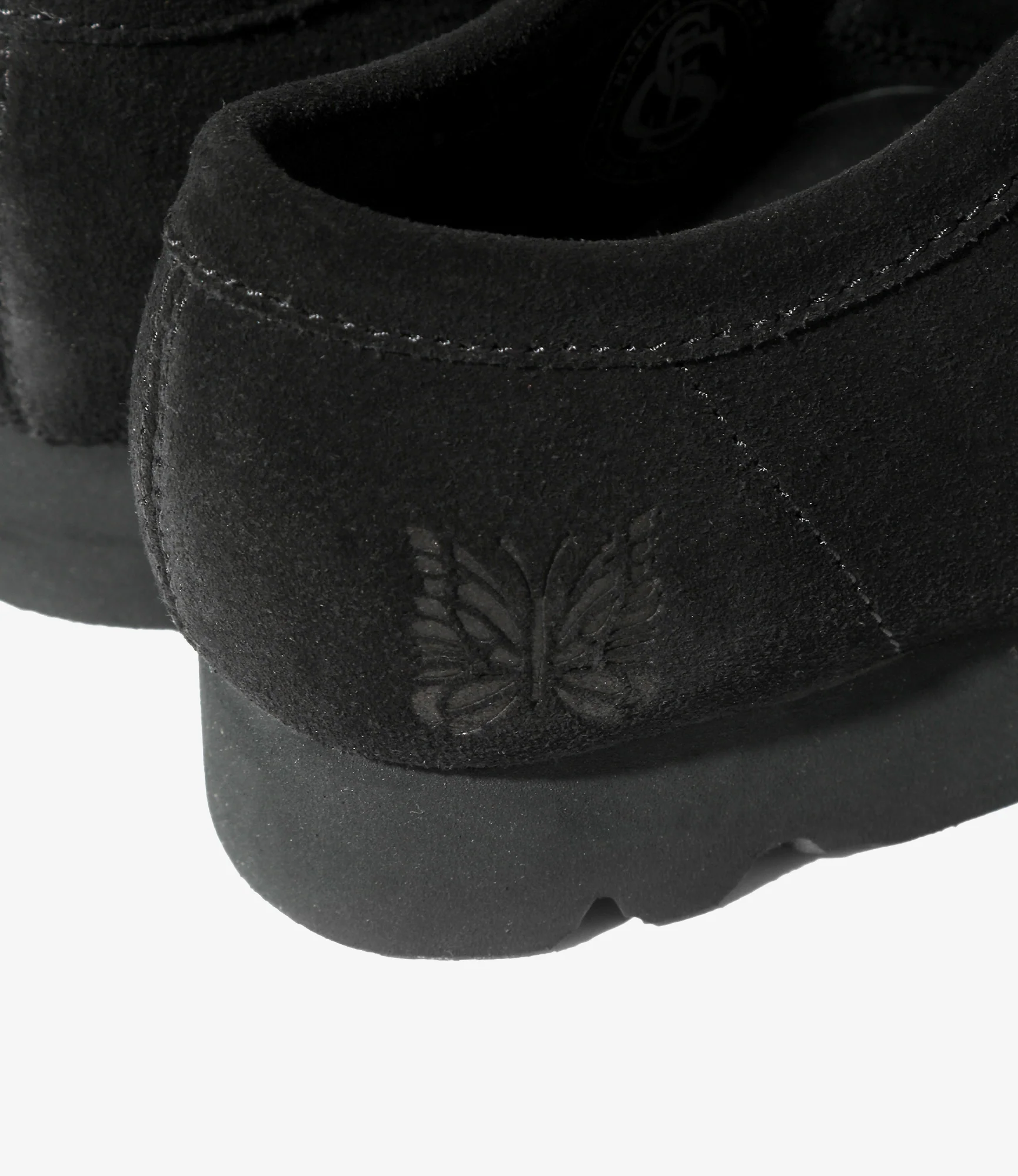 Needles x Clarks - Wallabee Strap Low - Black - Image 6