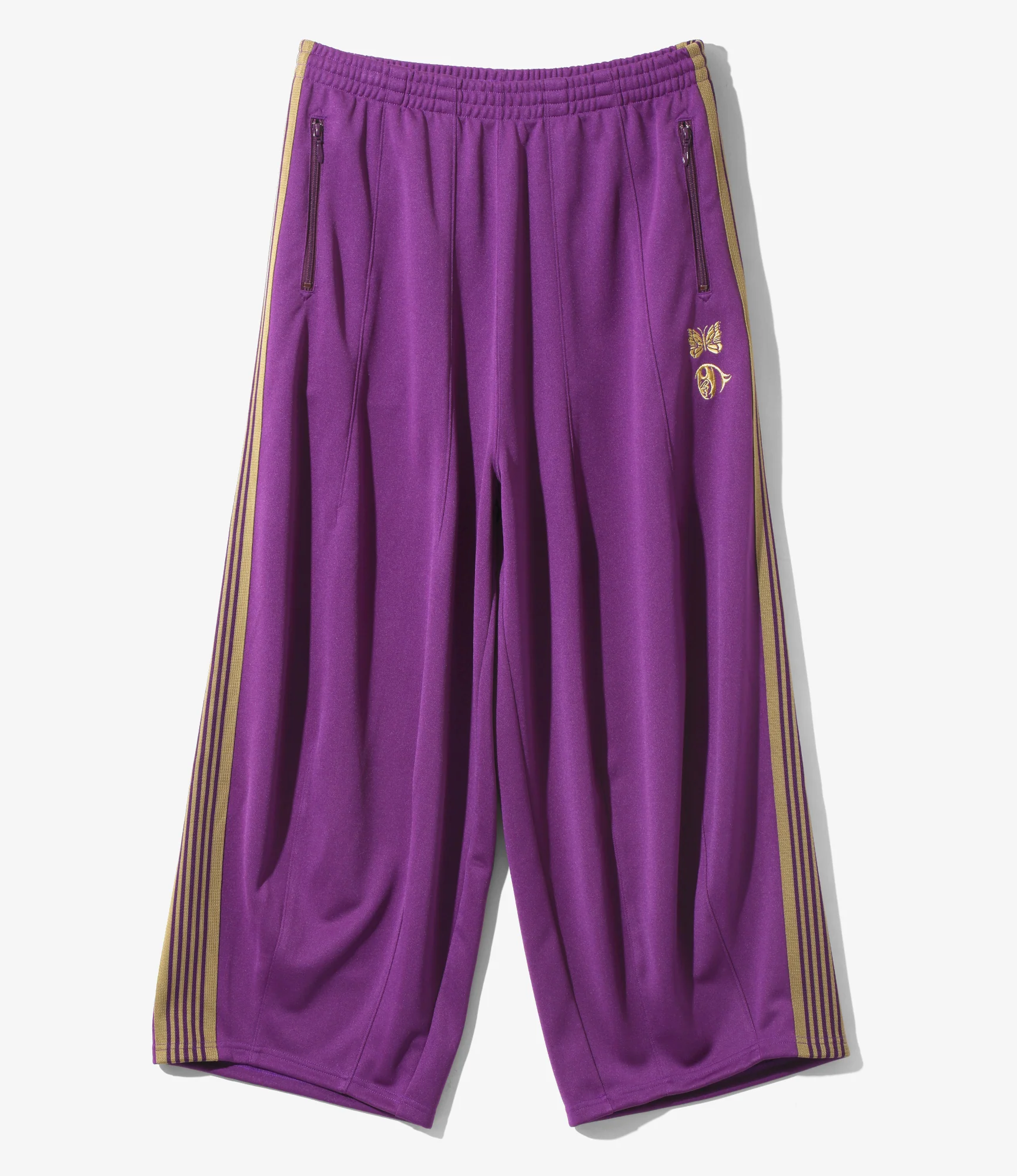 Needles x Kae Tanaka H.D. Track Pant - Purple - Poly Smooth