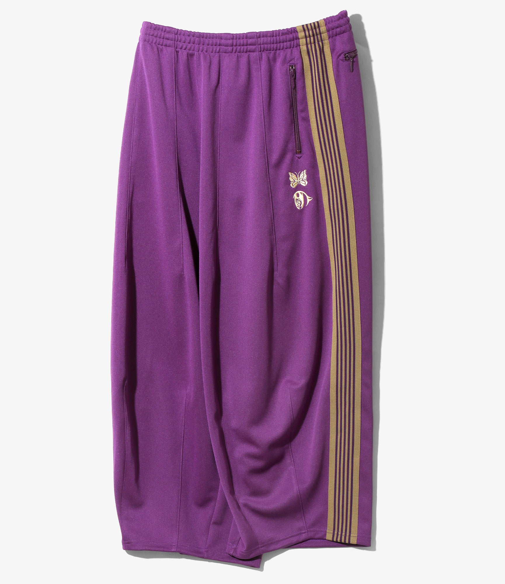 Needles x Kae Tanaka H.D. Track Pant - Purple - Poly Smooth - Image 4