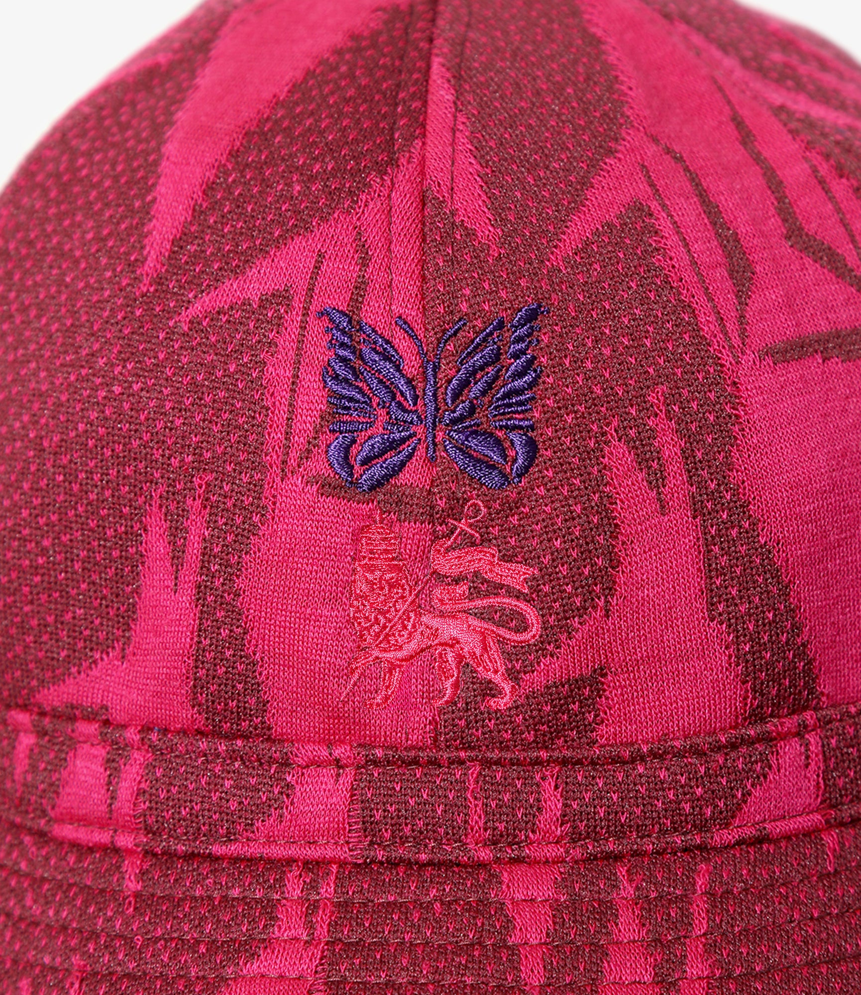 Needles x Sasquatchfabrix - Bucket Hat - Bordeaux x Pink - Origami crane - Image 4