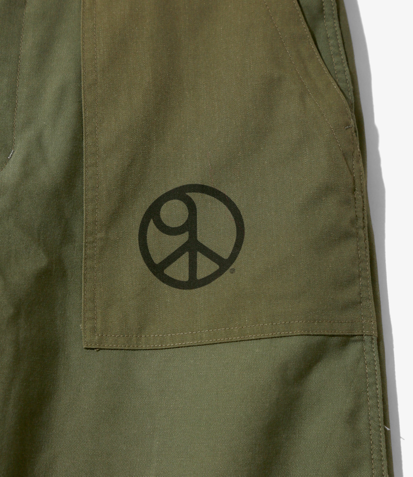 Needles x Sasquatchfabrix - Rebuild Fatigue Pant - Olive - Peace to World - Image 2