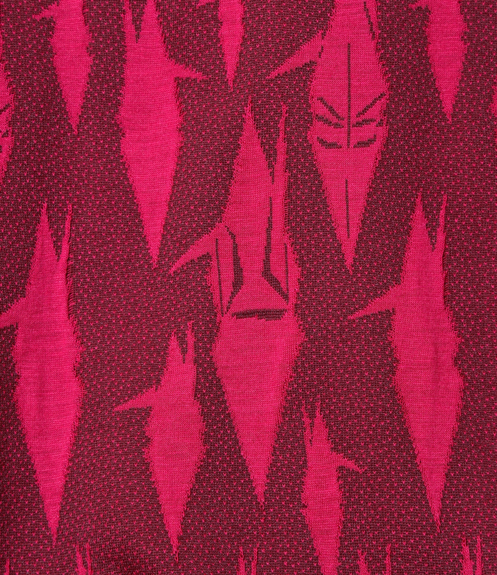 Needles x Sasquatchfabrix - Track Jacket - Bordeaux x Pink - Origami crane - Image 6