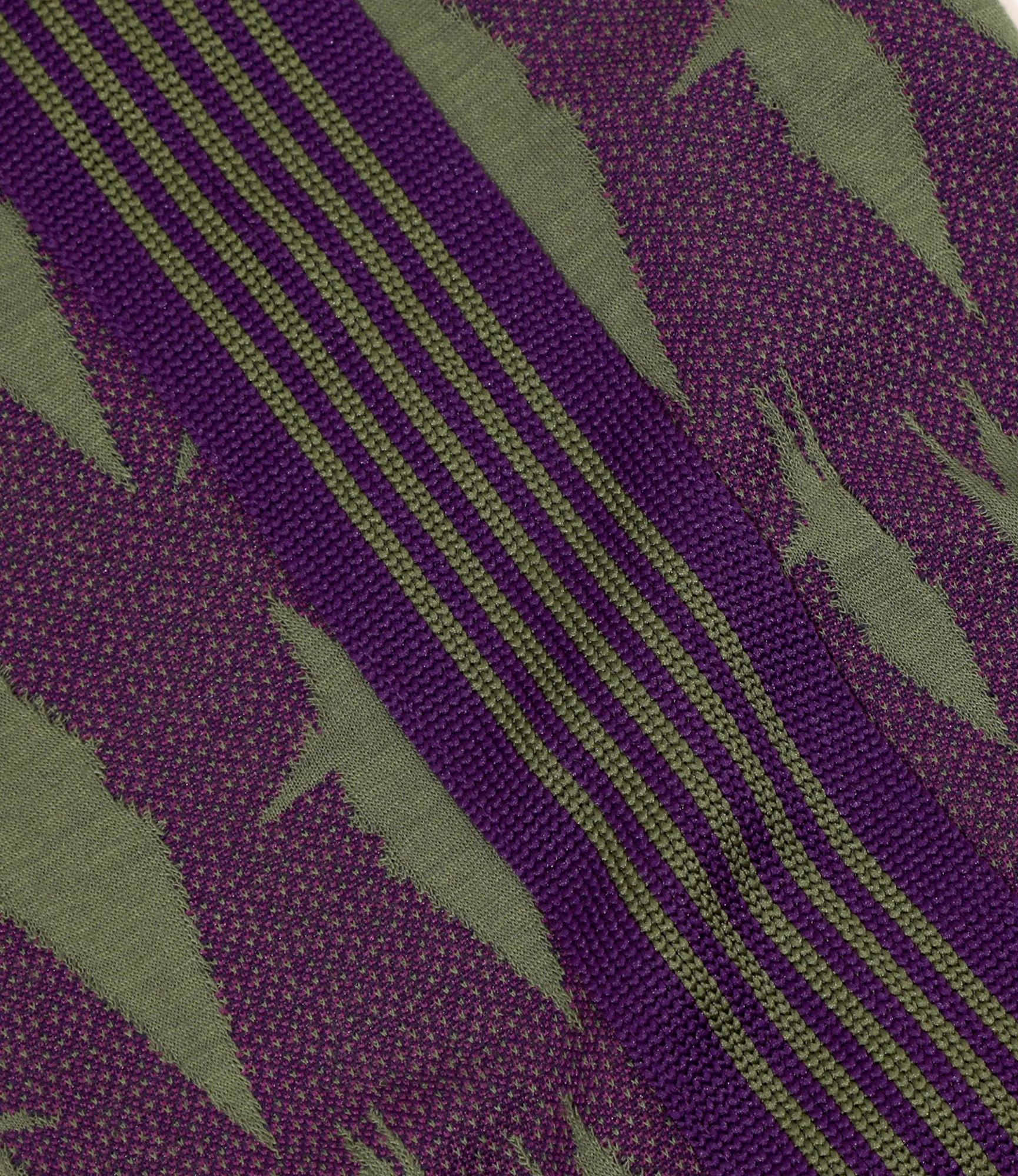 Needles x Sasquatchfabrix - Track Jacket - Eggplant x Olive - Origami crane - Image 7