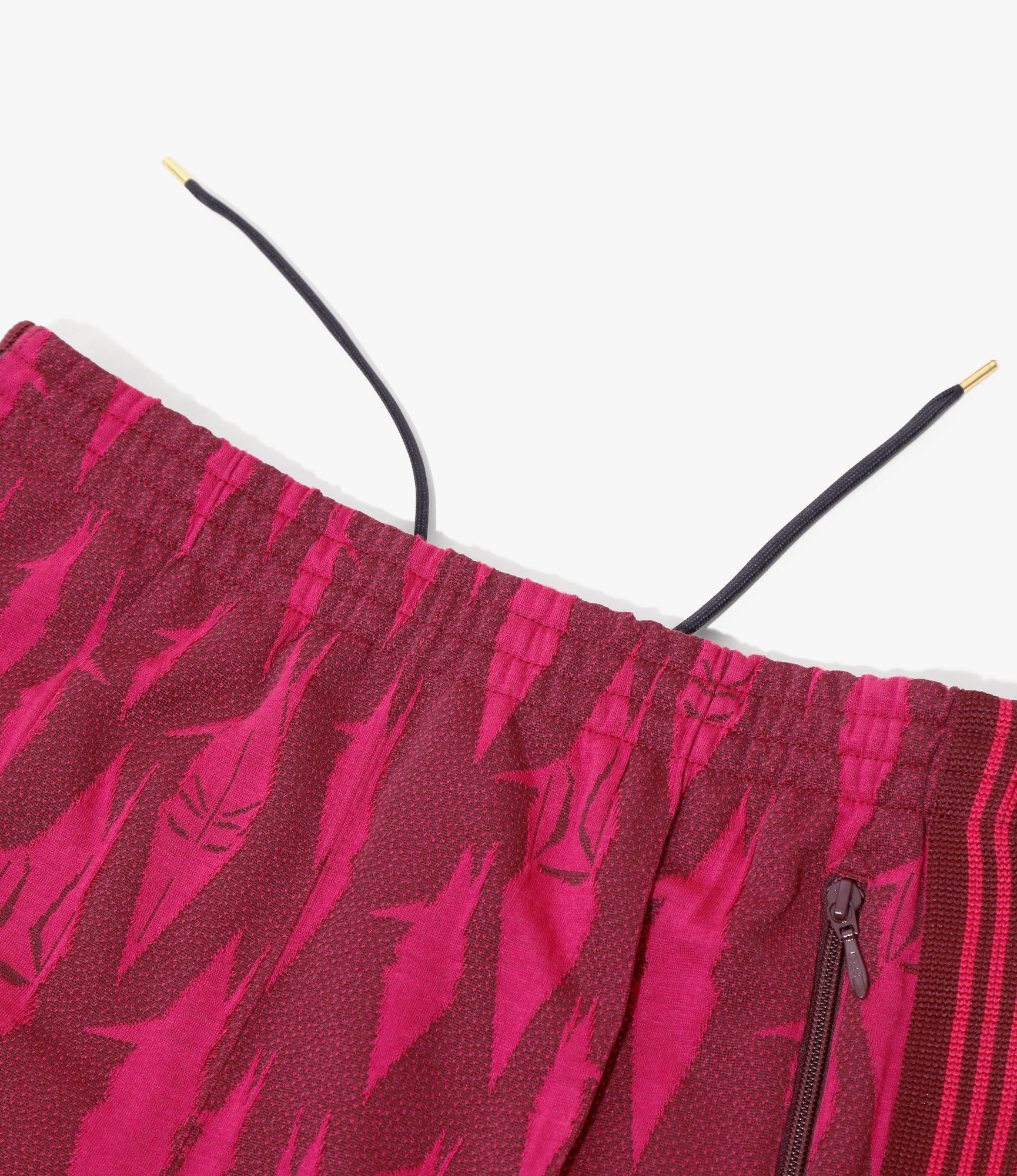 Needles x Sasquatchfabix - Track Pant - Bordeaux x Pink - Origami crane - Image 2