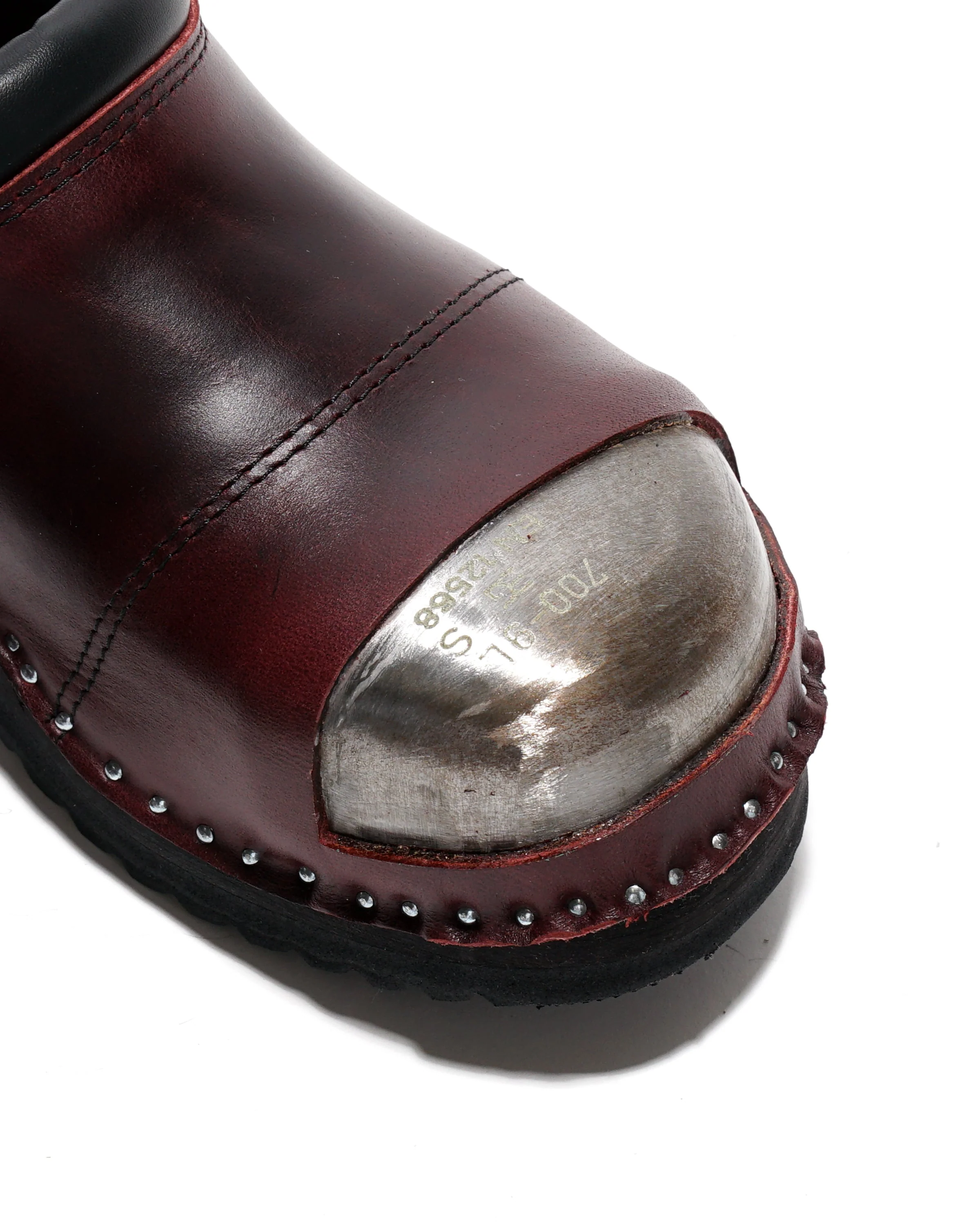 Needles x Troentorp - Picasso - Smooth/Steel Toe - Bordeaux - Image 7