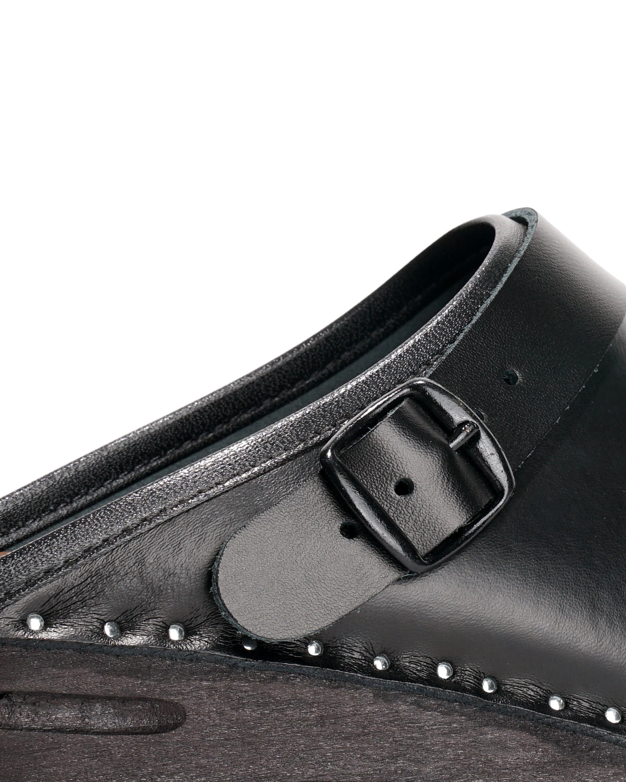 Needles x Troentorp - Safety - Smooth/Steel Toe - Black - Image 7