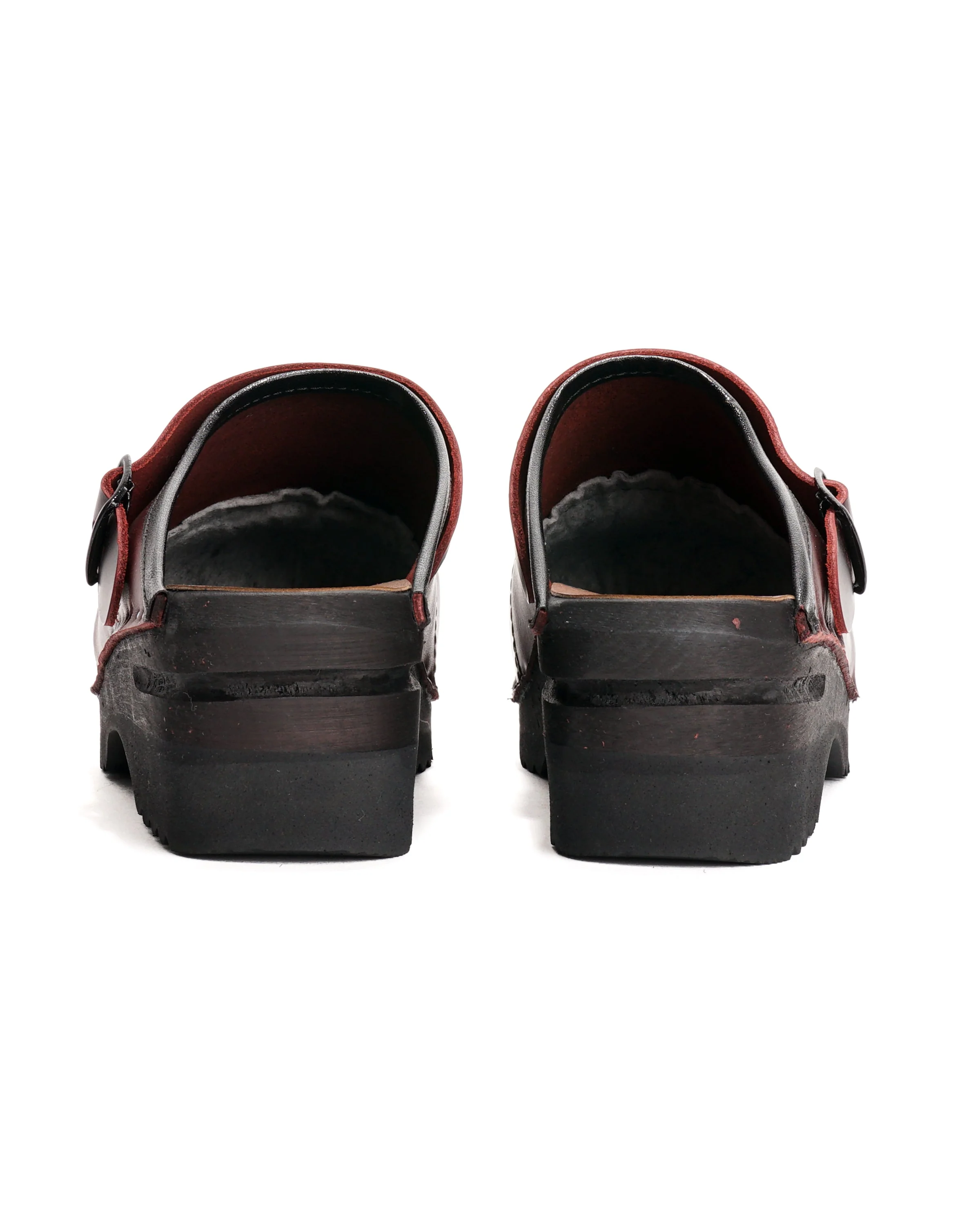 Needles x Troentorp - Safety - Smooth/Steel Toe - Bordeaux - Image 4