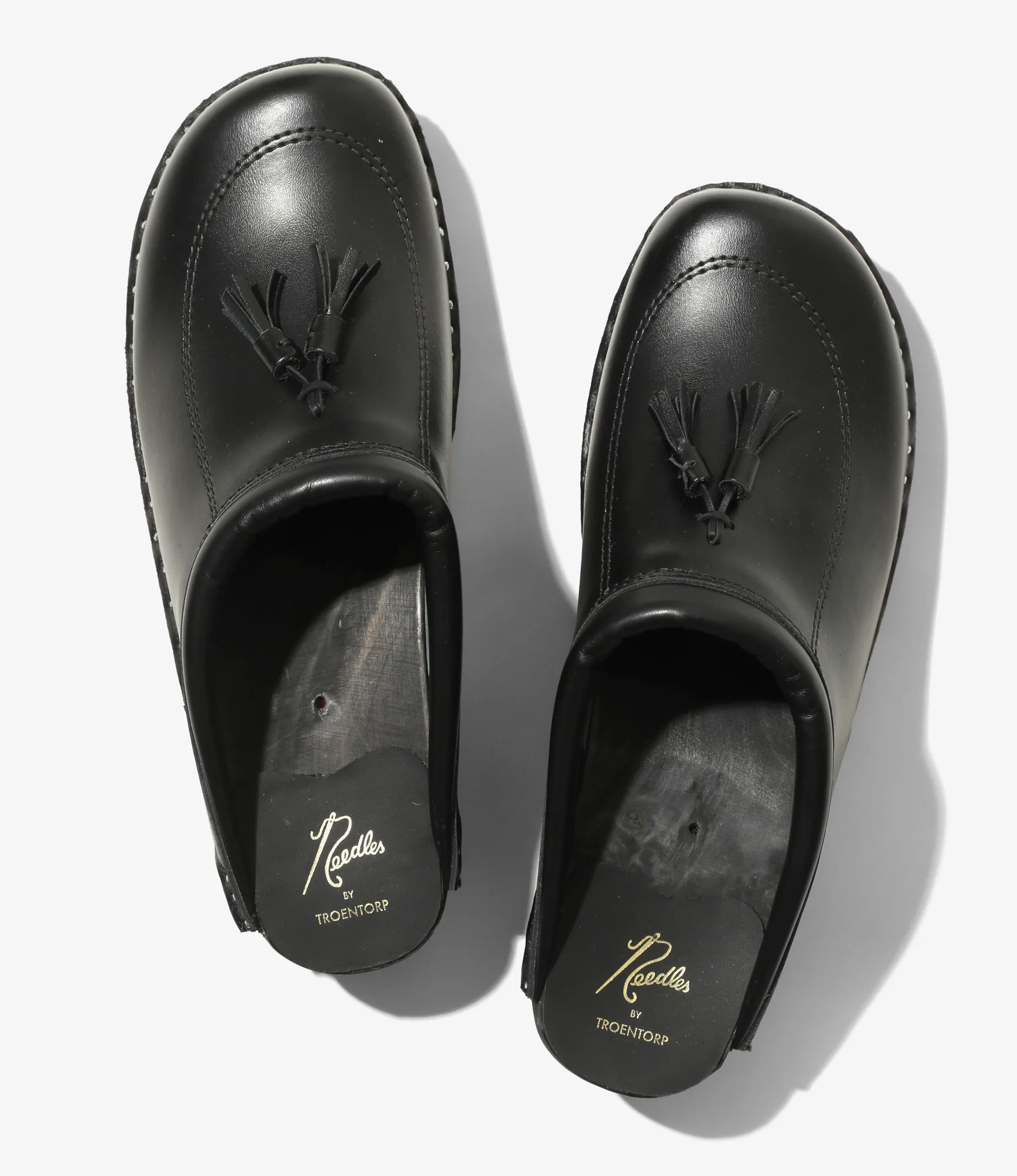 Needles x Troentorp - Tassel Clog - Black / Black Ideal - Image 3