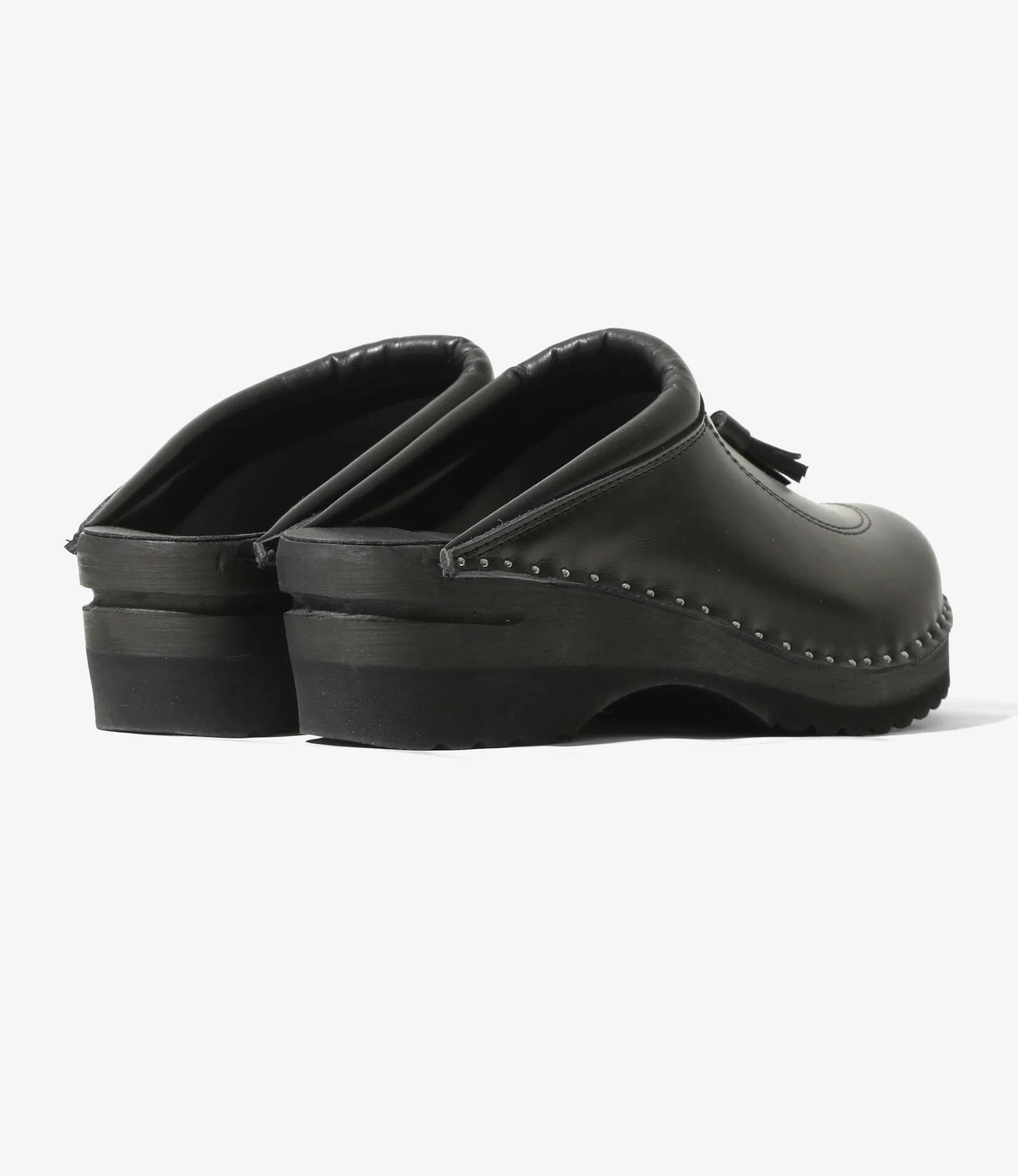 Needles x Troentorp - Tassel Clog - Black / Black Ideal - Image 6