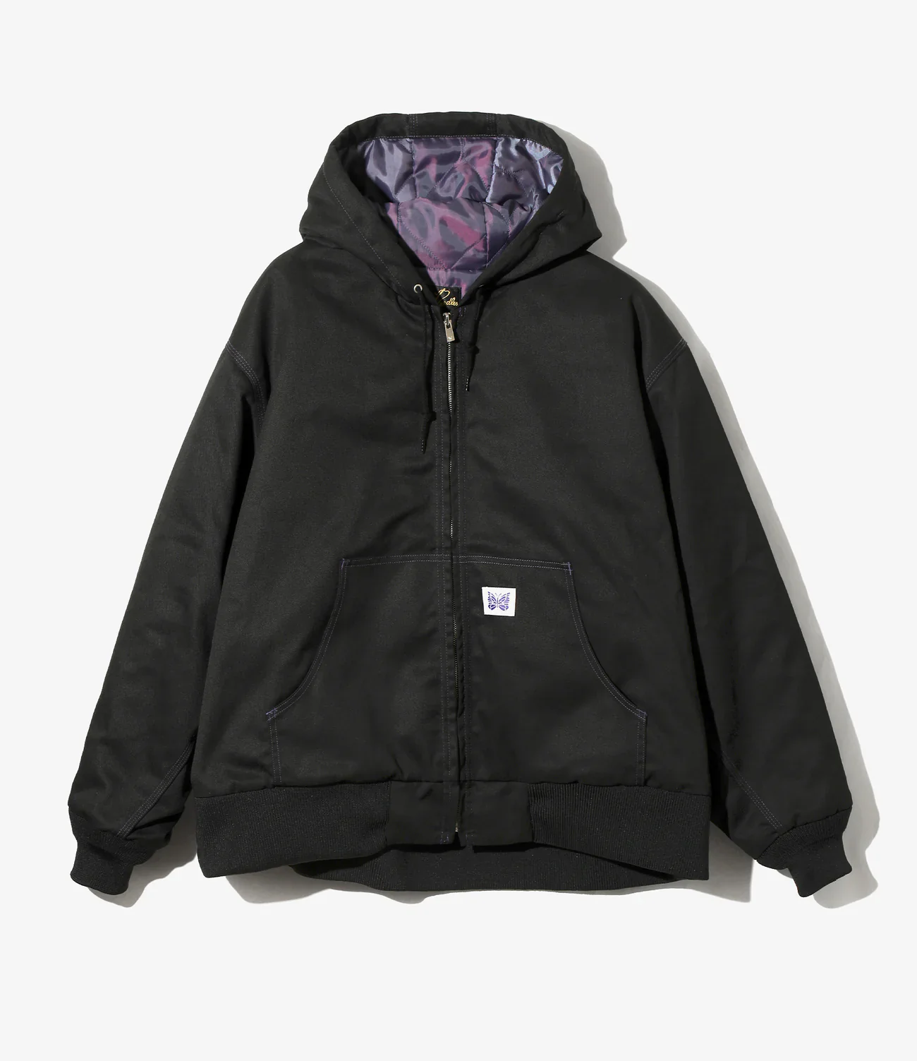 Nepenthes Special Zip Work Hoody - Black - PE/C Twill