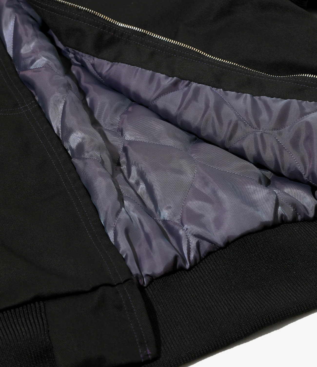 Nepenthes Special Zip Work Hoody - Black - PE/C Twill - Image 4