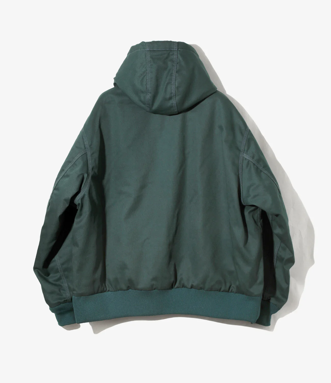 Nepenthes Special Zip Work Hoody - Green - PE/C Twill - Image 5