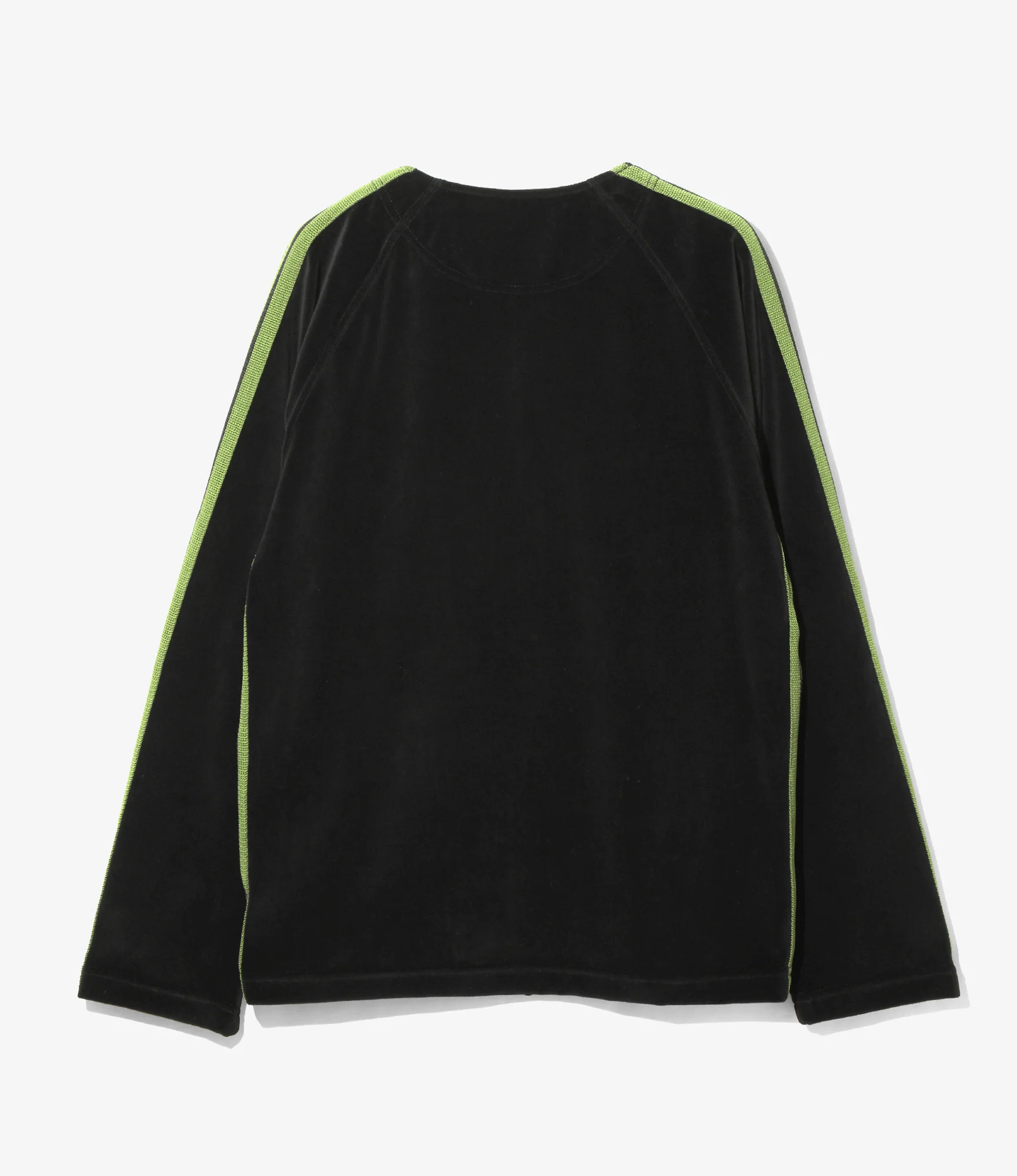 Nepenthes Special - Zipped Track Cardigan - Black - C/PE Velour - Image 6