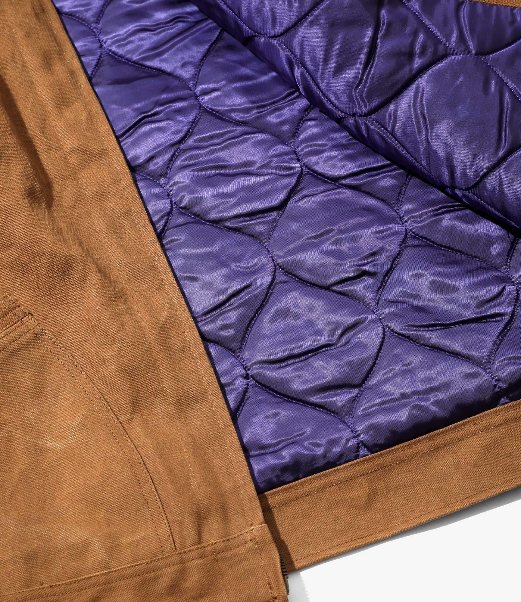 Zipped Work Jacket - Dk. Brown - Duck Canvas / Kakishibu Paint - Image 5