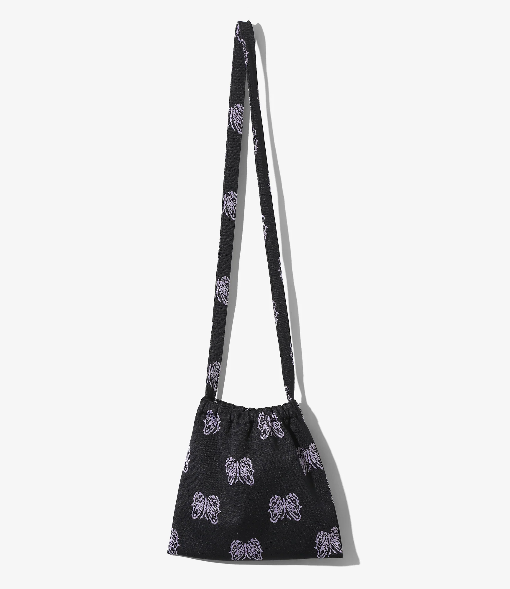 Needles x Kae Tanaka Elastic Pochette - Black - Poly Jacquard - Image 3