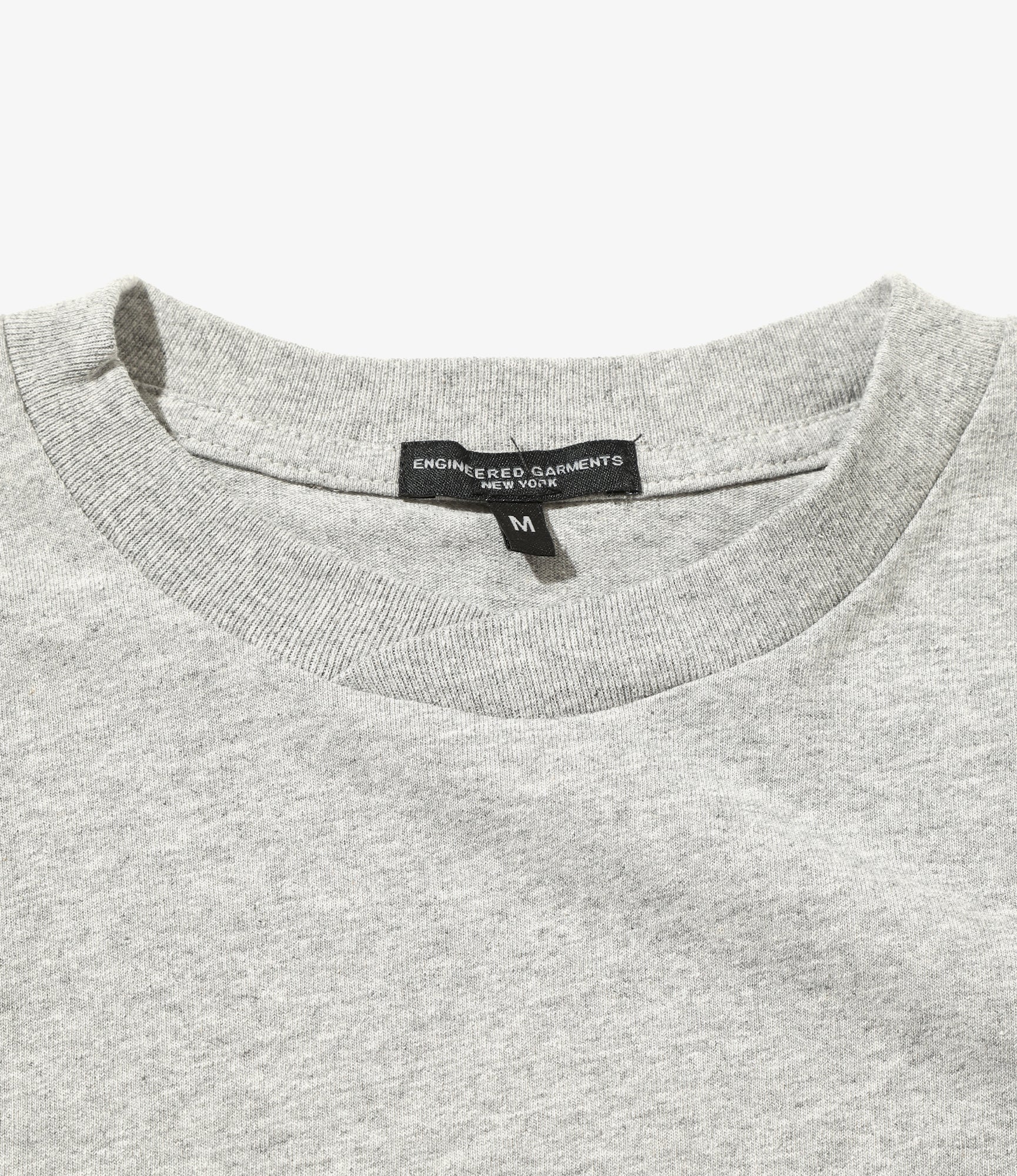 Nepenthes Special - L/S Crew Neck Tee - Heather Grey - Image 2