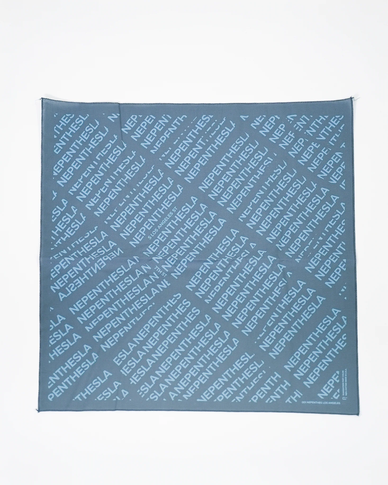 Nepenthes Los Angeles - Map Bandana - Grey