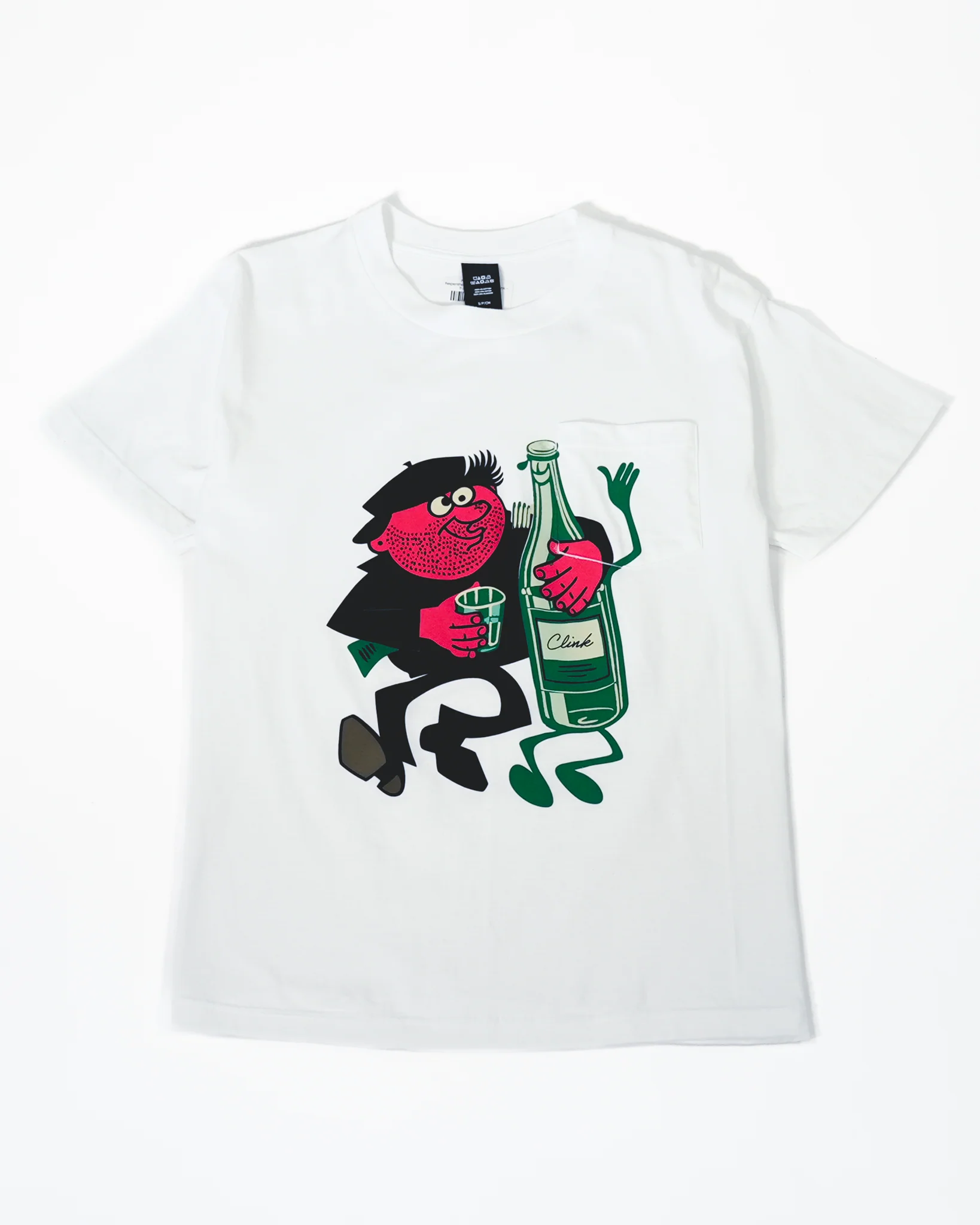 Nepenthes Los Angeles x Clink - T-Shirt - White