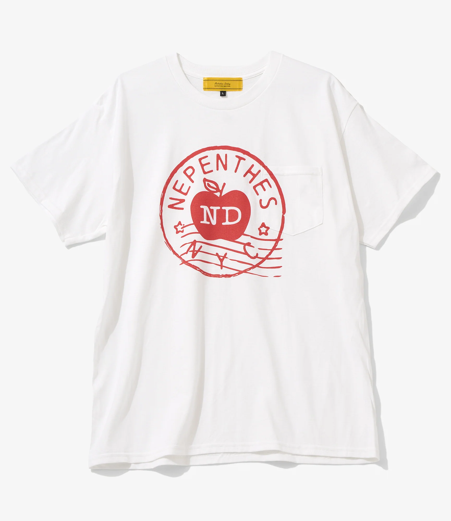 Nicholas Daley x NNY - Apple Tee - White
