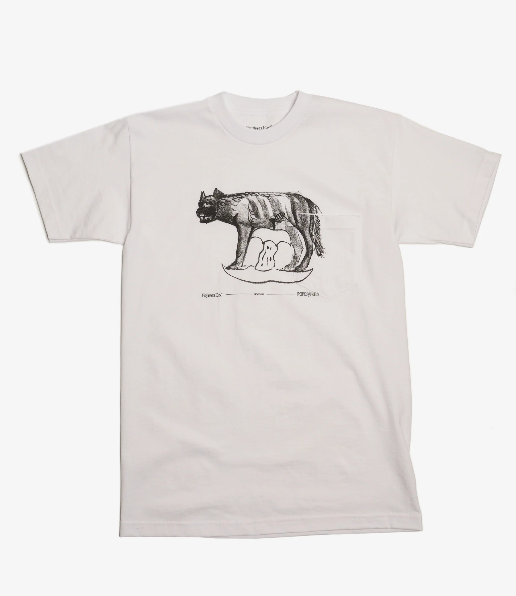 NNY x 18 East - T-shirt - White