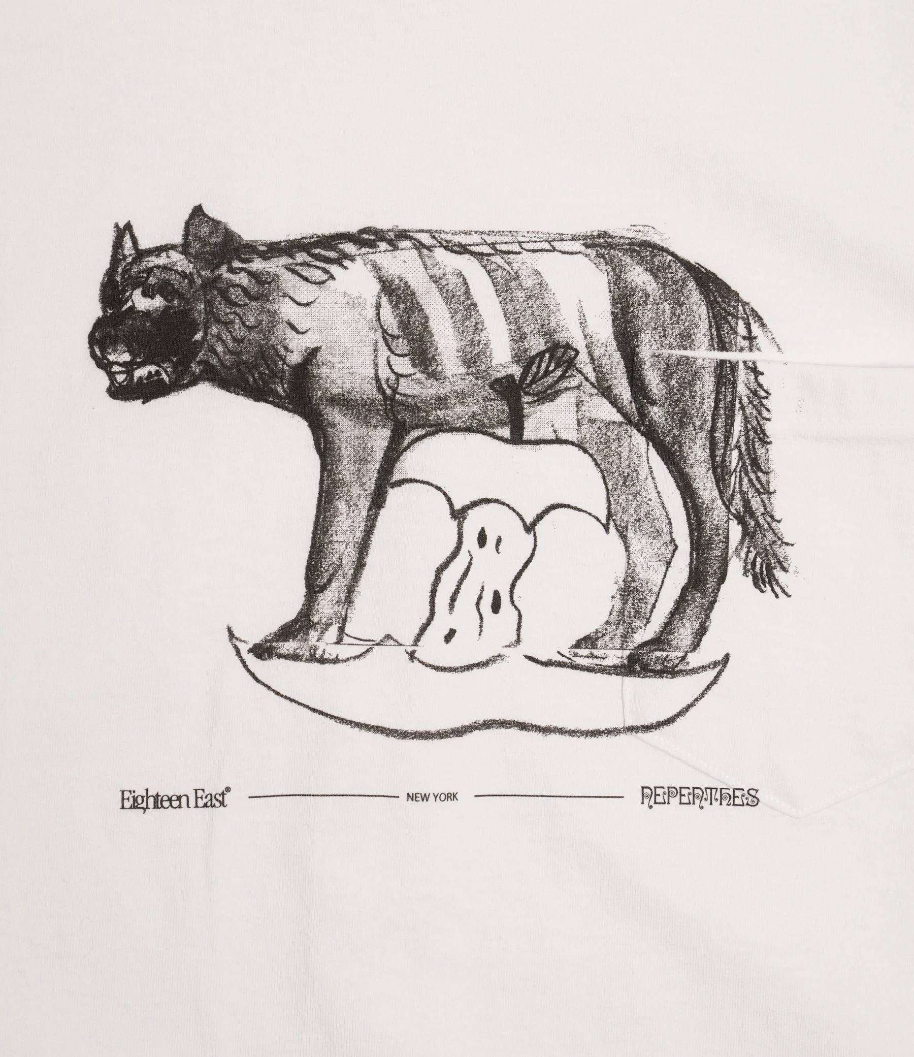 NNY x 18 East - T-shirt - White - Image 2