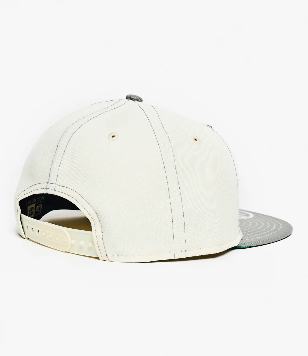 NLA x New Era- Dodgers - Retro Crown 9Fifty Snapback- Grey / Chrome White - Image 3