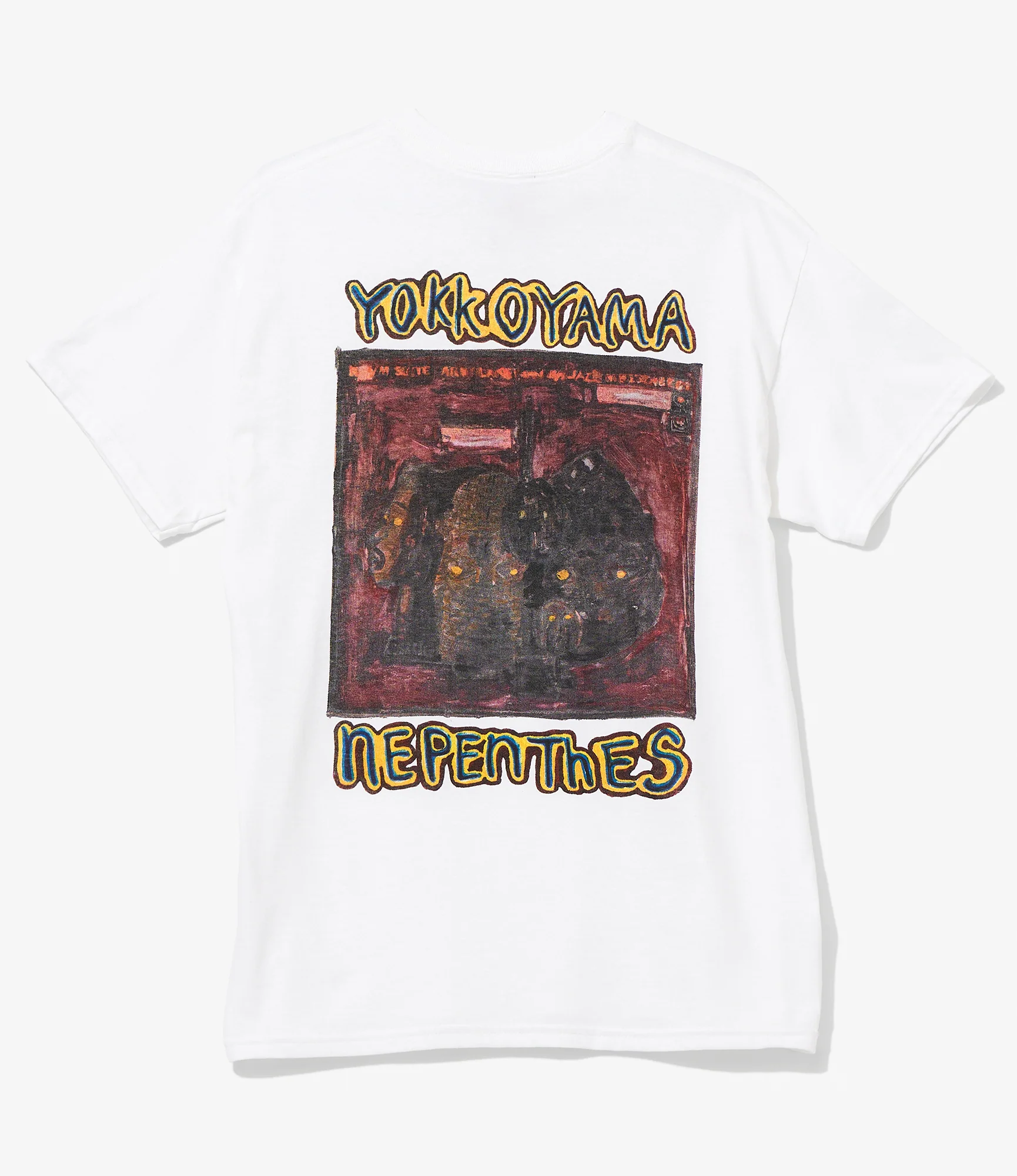 NNY x Yokkoyama Hat T-Shirt - Drum Suite - White
