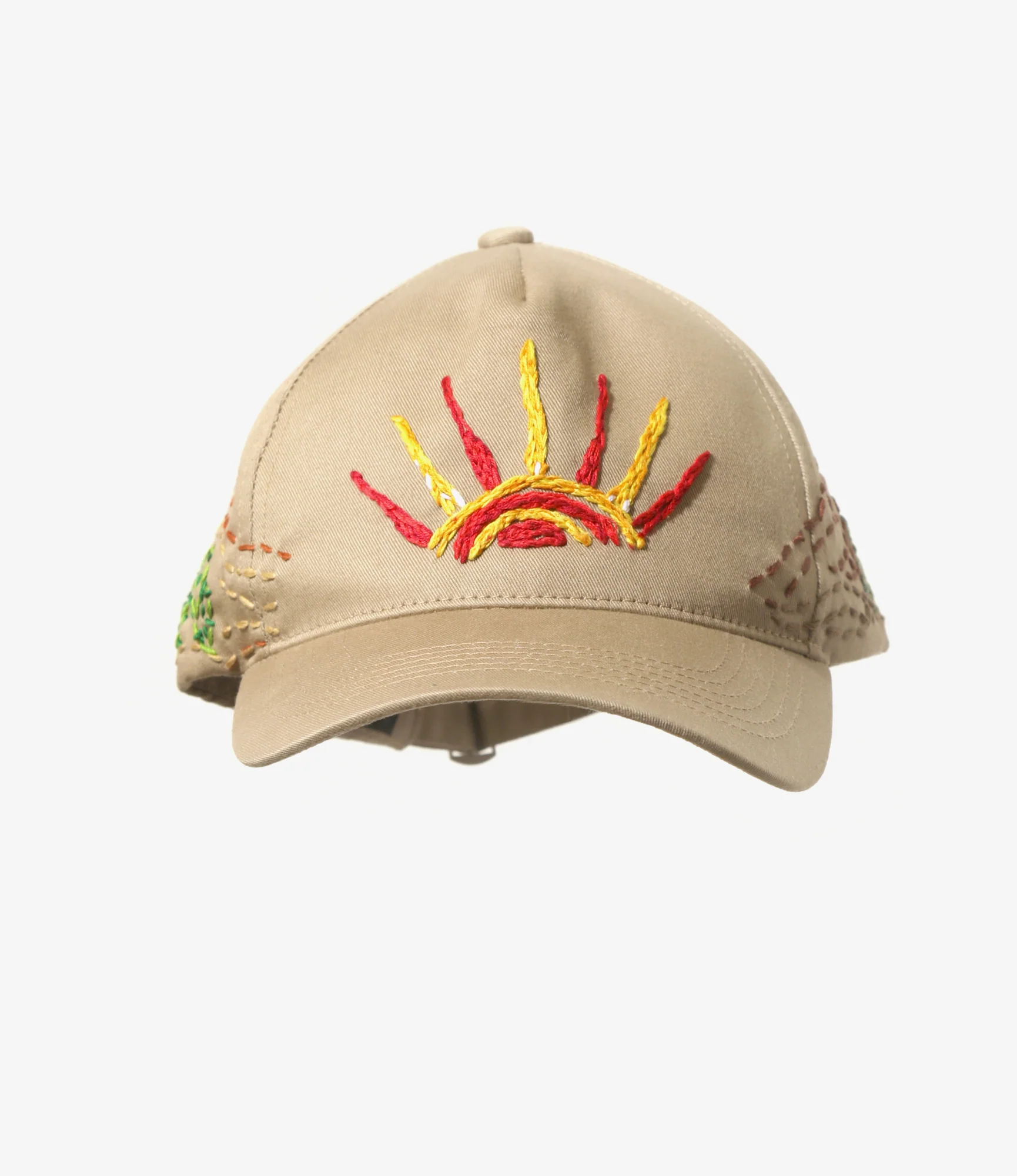 Embroidered Cap - Khaki - Grand Canyon - Image 2