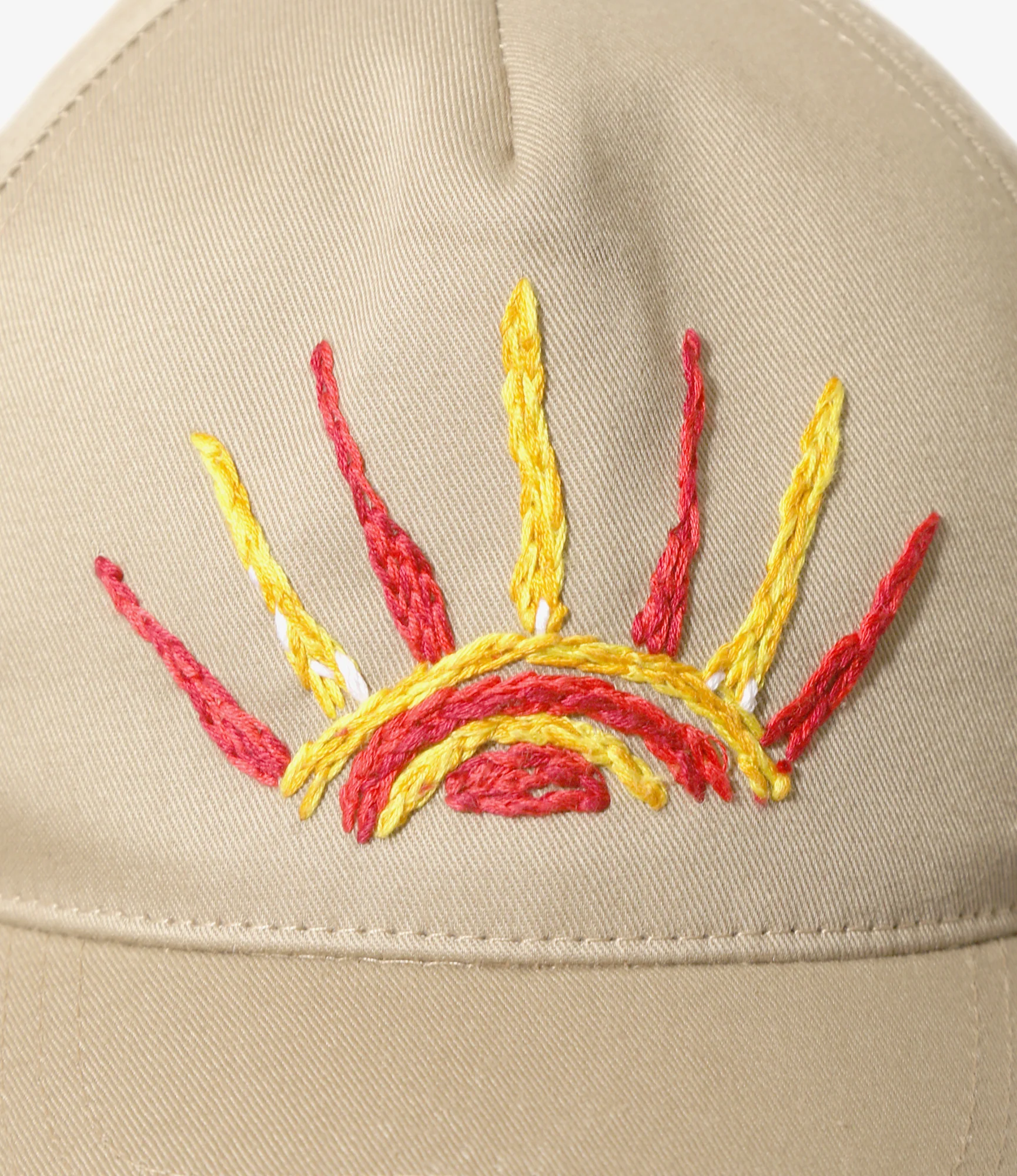 Embroidered Cap - Khaki - Grand Canyon - Image 3