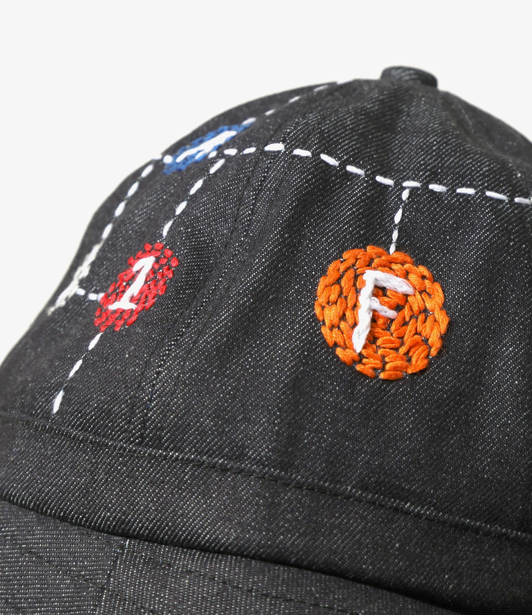 Embroidered Hat - Indigo - Big Apple Metro - Image 3