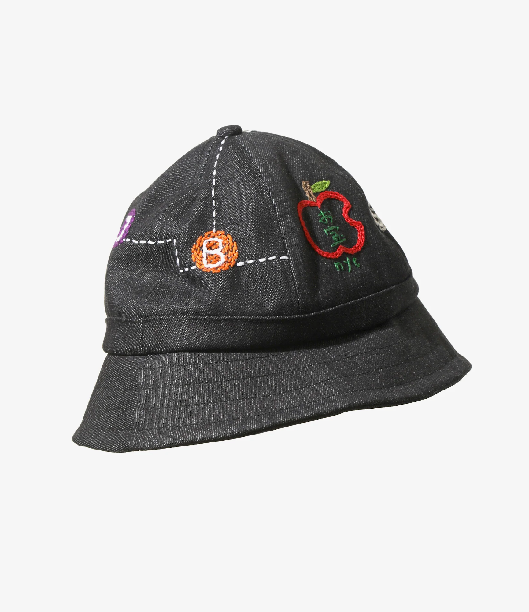 Embroidered Hat - Indigo - Big Apple Metro - Image 4