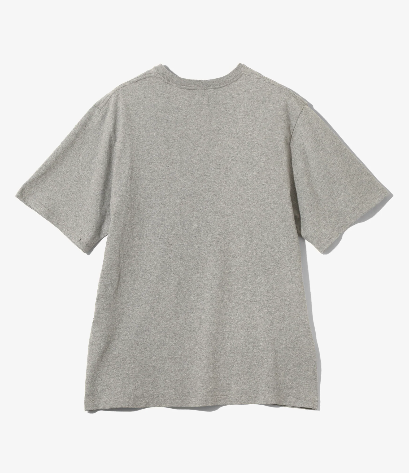 Embroidered Tee - H. Grey - Burger Boy - Image 3